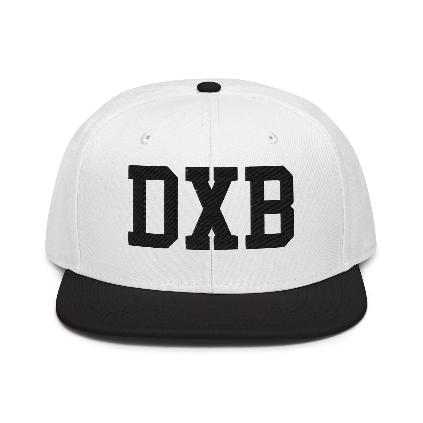 College-Style Wool-Blend Snapback Hat • Black • DXB Dubai • YHM Designs - Image 23