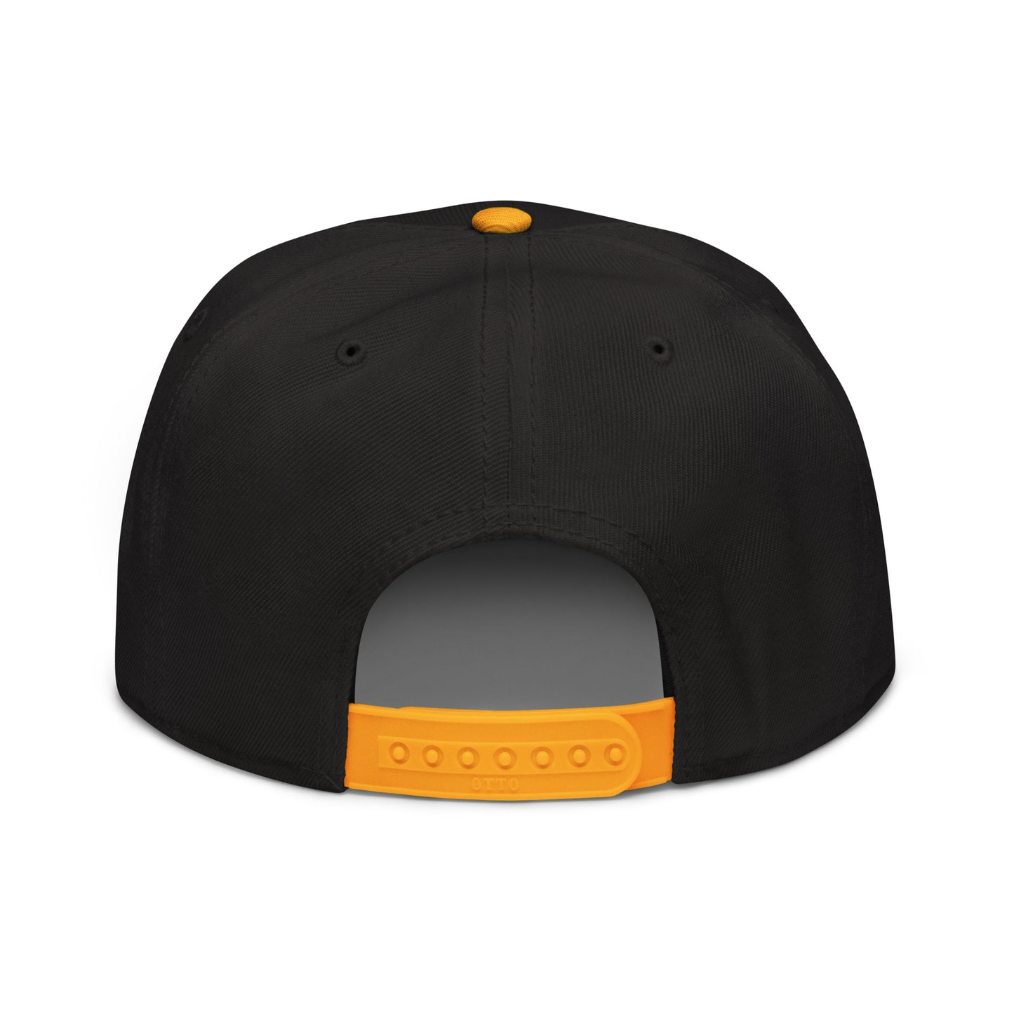 College-Style Wool-Blend Snapback Hat • Gold • YXU London • YHM Designs - Image 08