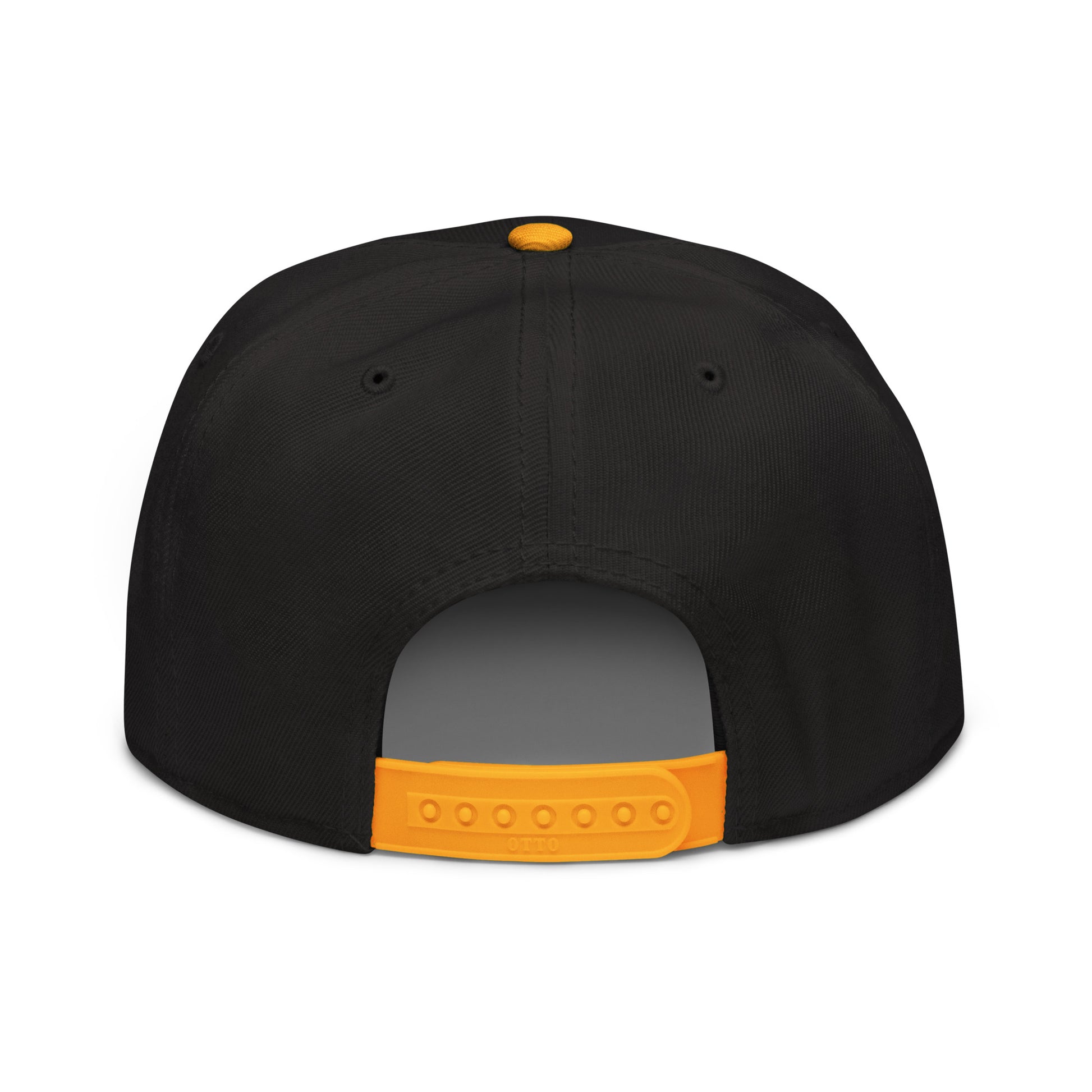 College-Style Wool-Blend Snapback Hat • Gold • YXU London • YHM Designs - Image 08