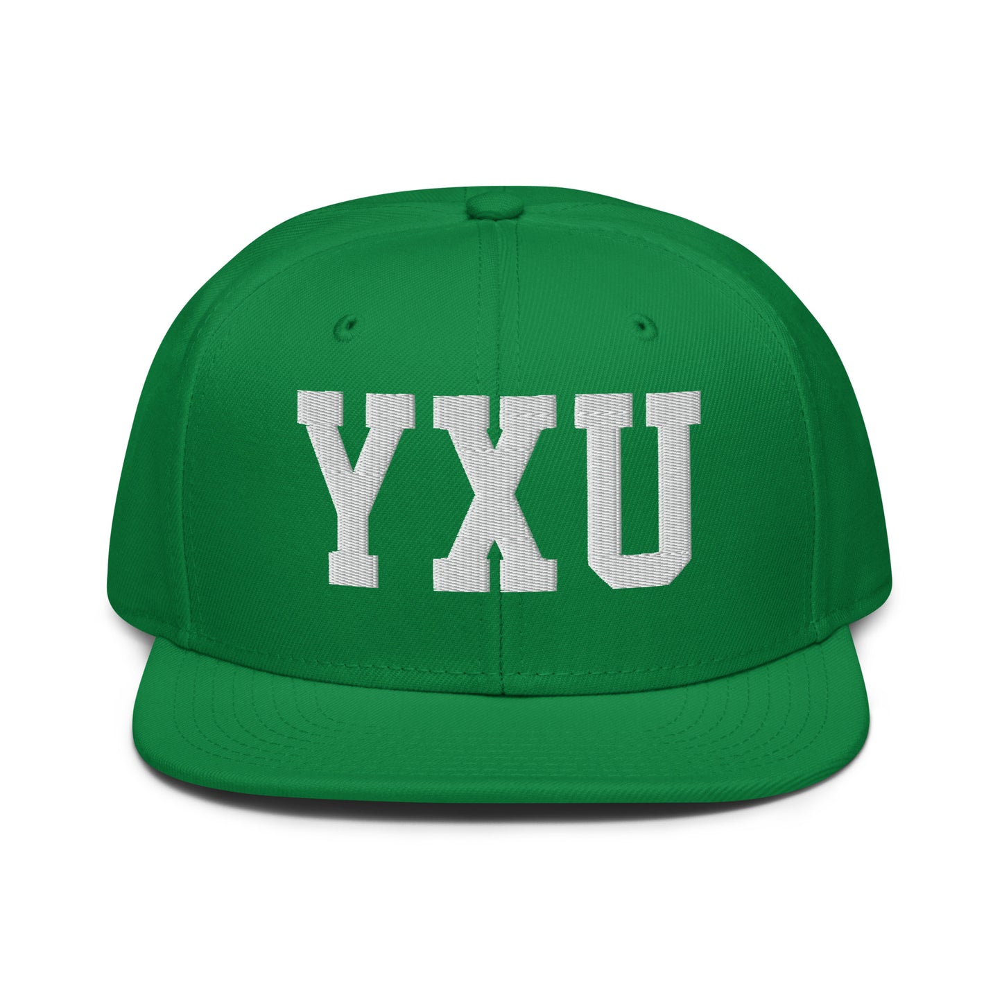 College-Style Wool-Blend Snapback Hat • White • YXU London • YHM Designs - Image 18