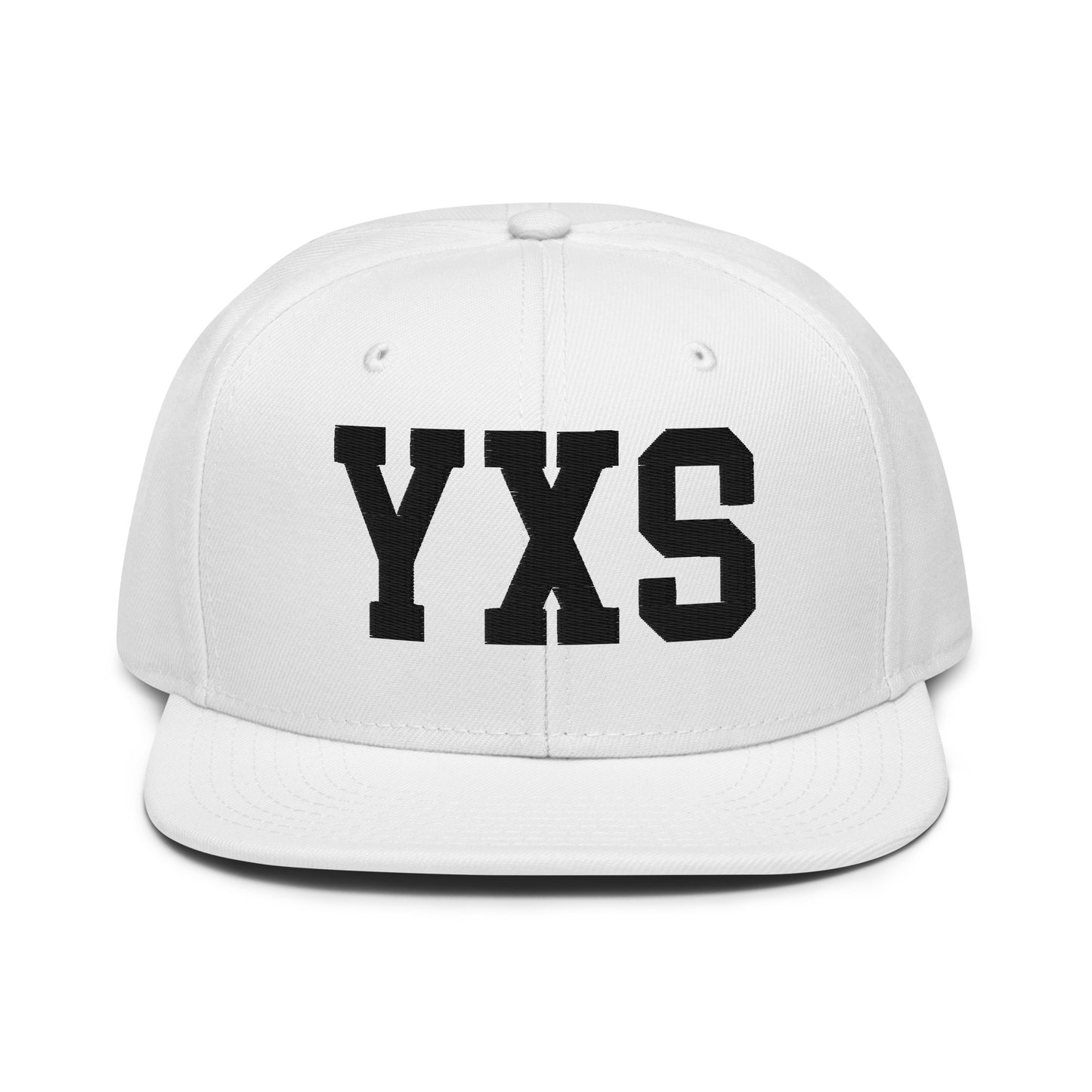 College-Style Wool-Blend Snapback Hat • Black • YXS Prince George • YHM Designs - Image 26