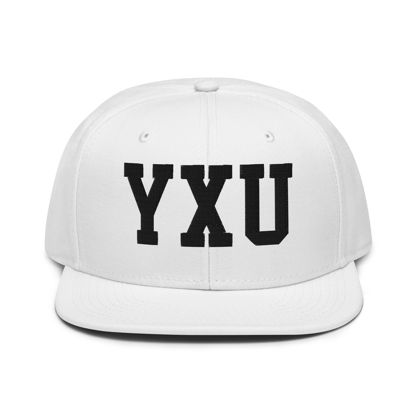 College-Style Wool-Blend Snapback Hat • Black • YXU London • YHM Designs - Image 26