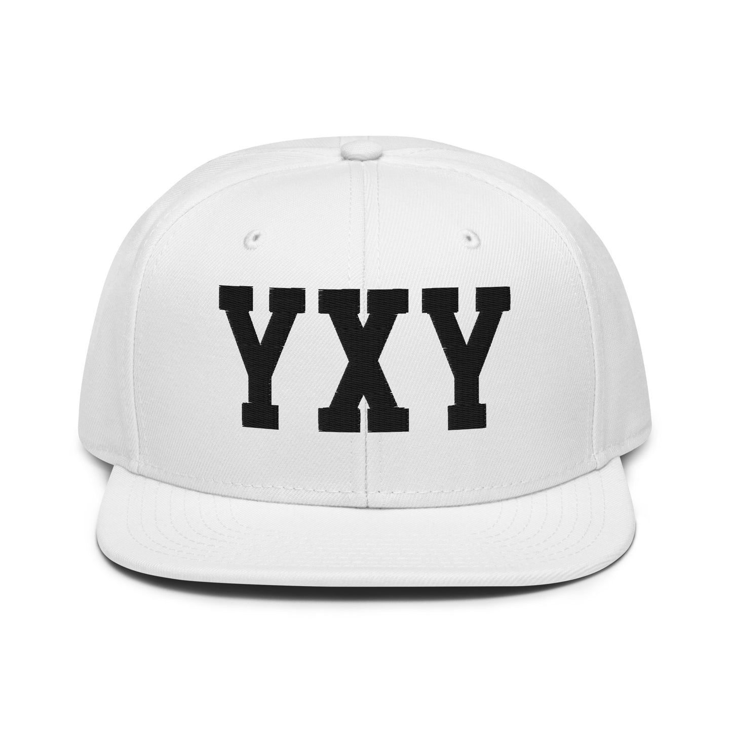 College-Style Wool-Blend Snapback Hat • Black • YXY Whitehorse • YHM Designs - Image 26