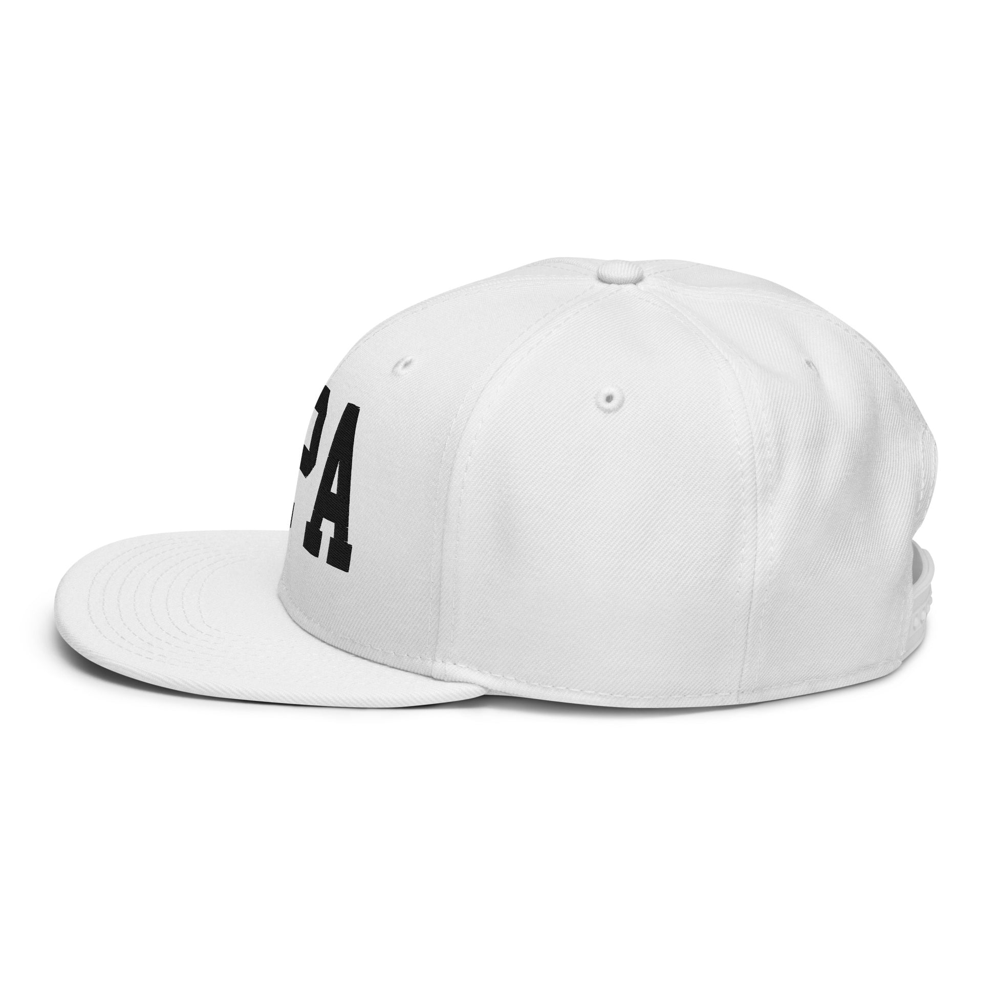 College-Style Wool-Blend Snapback Hat • Black • TPA Tampa • YHM Designs - Image 29