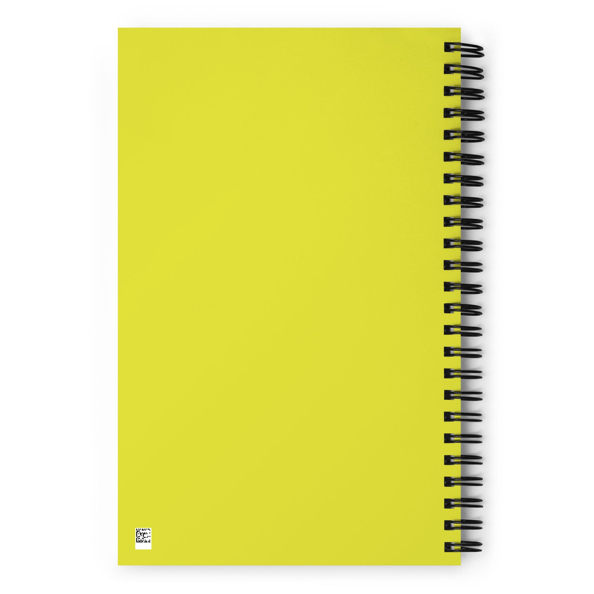 YLW Kelowna Spiral Notebook • Air Force Lettering - Yellow • YHM Designs - Image 02