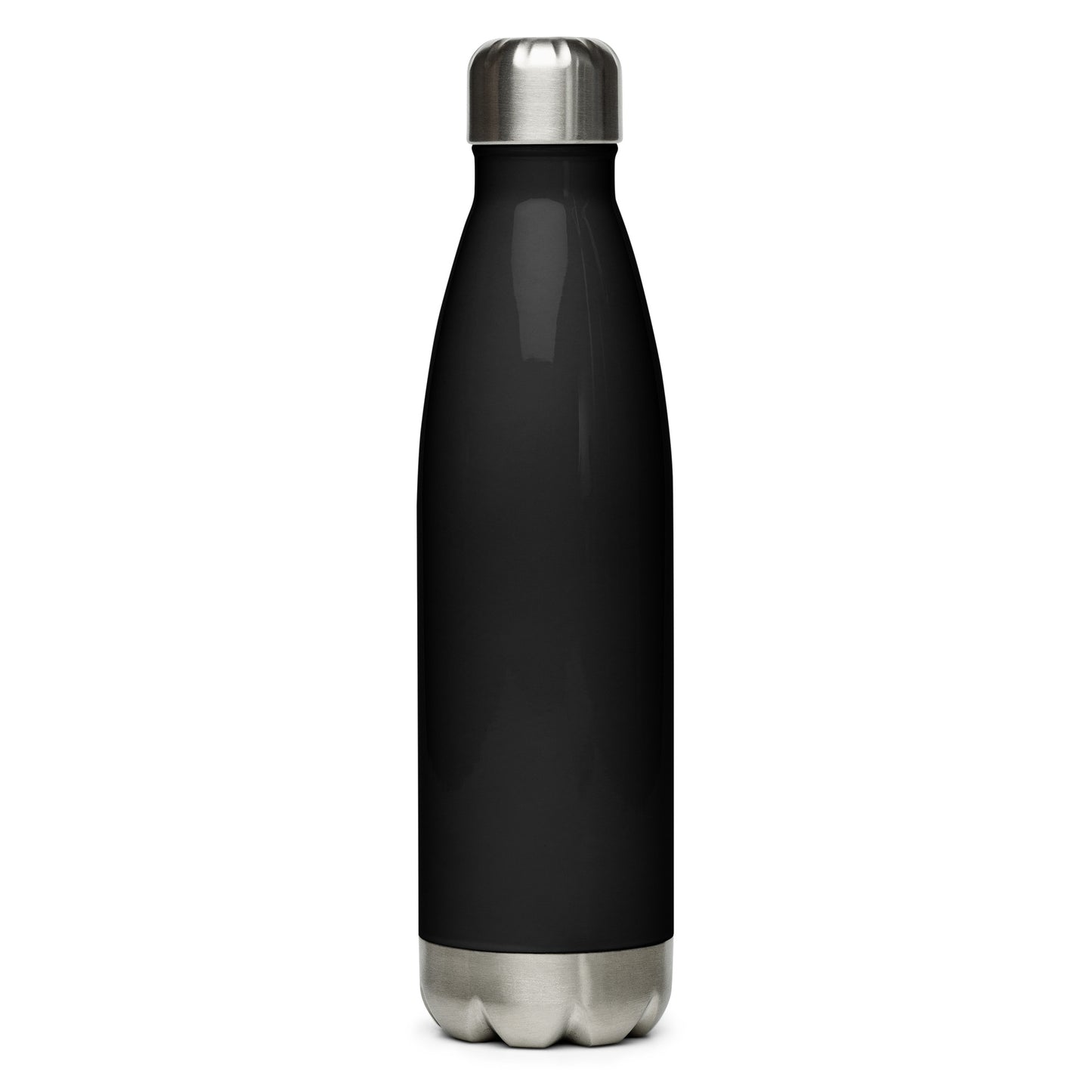 Unique Travel Gift Water Bottle - White Oval • TLV Tel Aviv • YHM Designs - Image 07