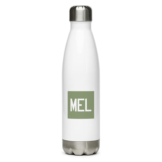 Aviation Gift Water Bottle - Camo Green • MEL Melbourne • YHM Designs - Image 01