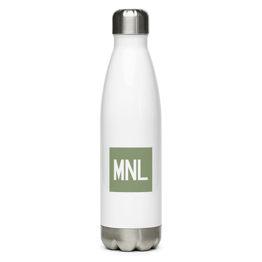 Aviation Gift Water Bottle - Camo Green • MNL Manila • YHM Designs - Image 01