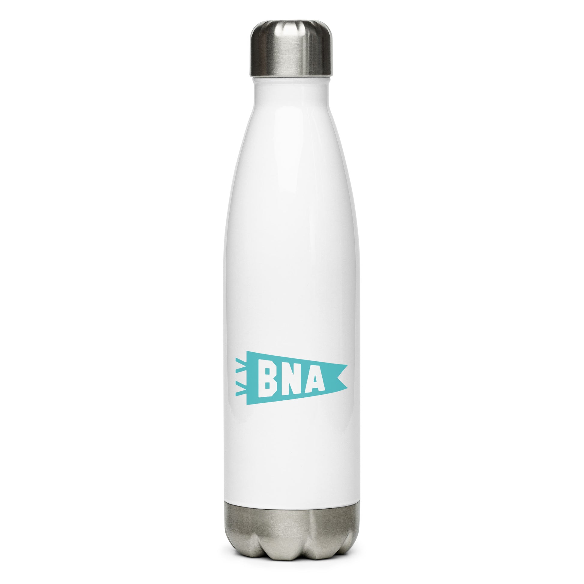 Cool Travel Gift Water Bottle - Viking Blue • BNA Nashville • YHM Designs - Image 01