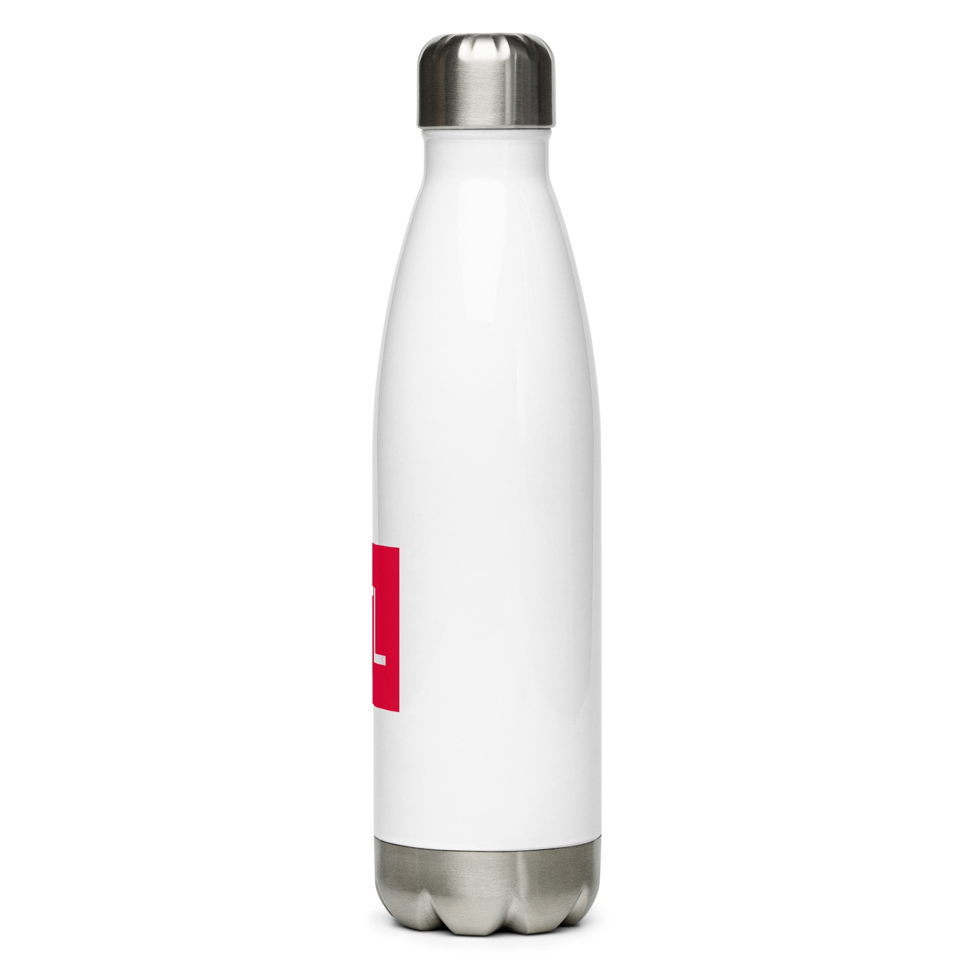 Aviator Gift Water Bottle - Crimson Graphic • ATL Atlanta • YHM Designs - Image 08