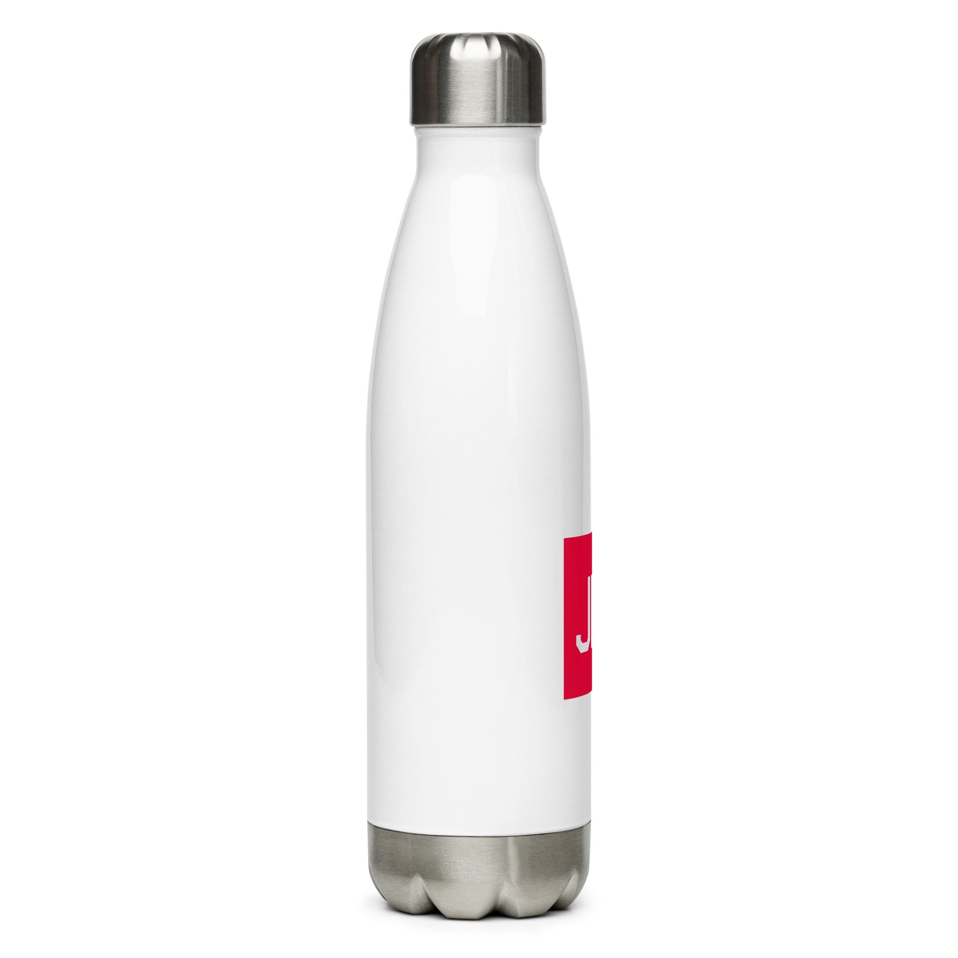 Aviator Gift Water Bottle - Crimson Graphic • JFK New York City • YHM Designs - Image 07