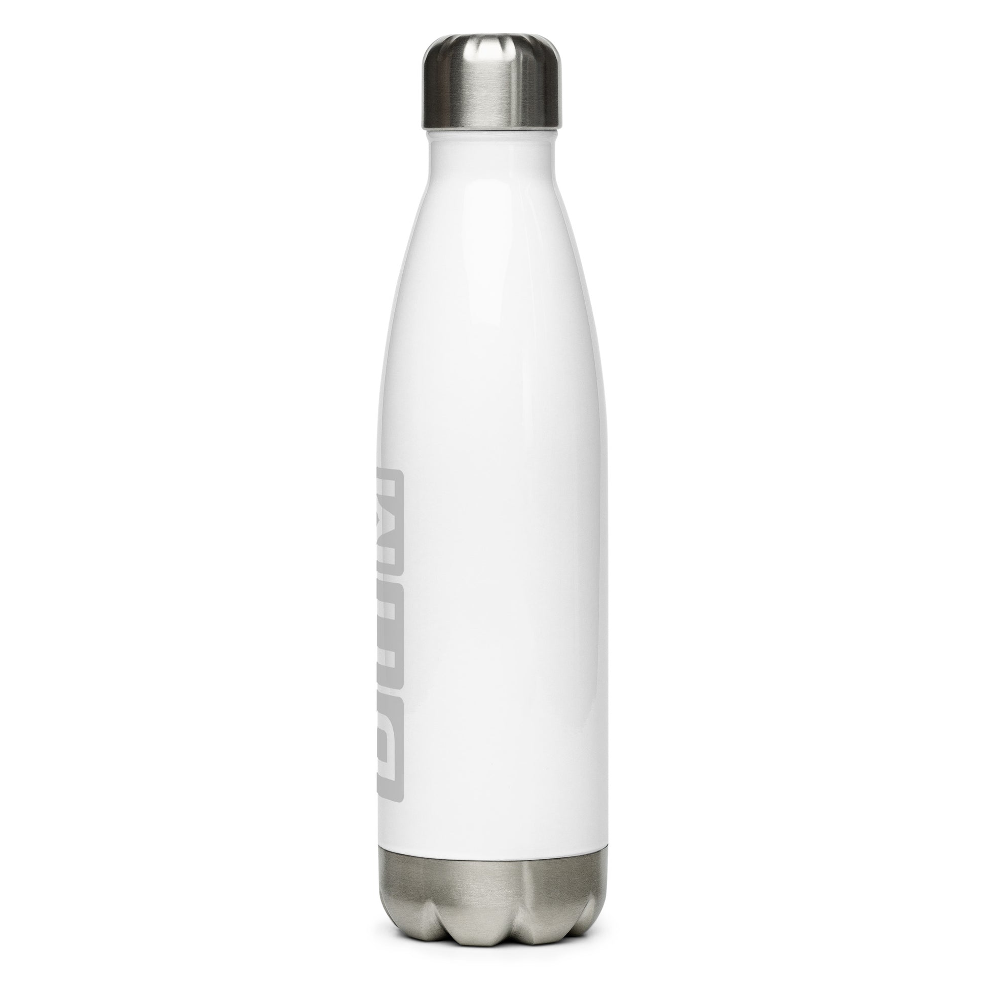 Split-Flap Water Bottle - Grey • BHM Birmingham • YHM Designs - Image 08