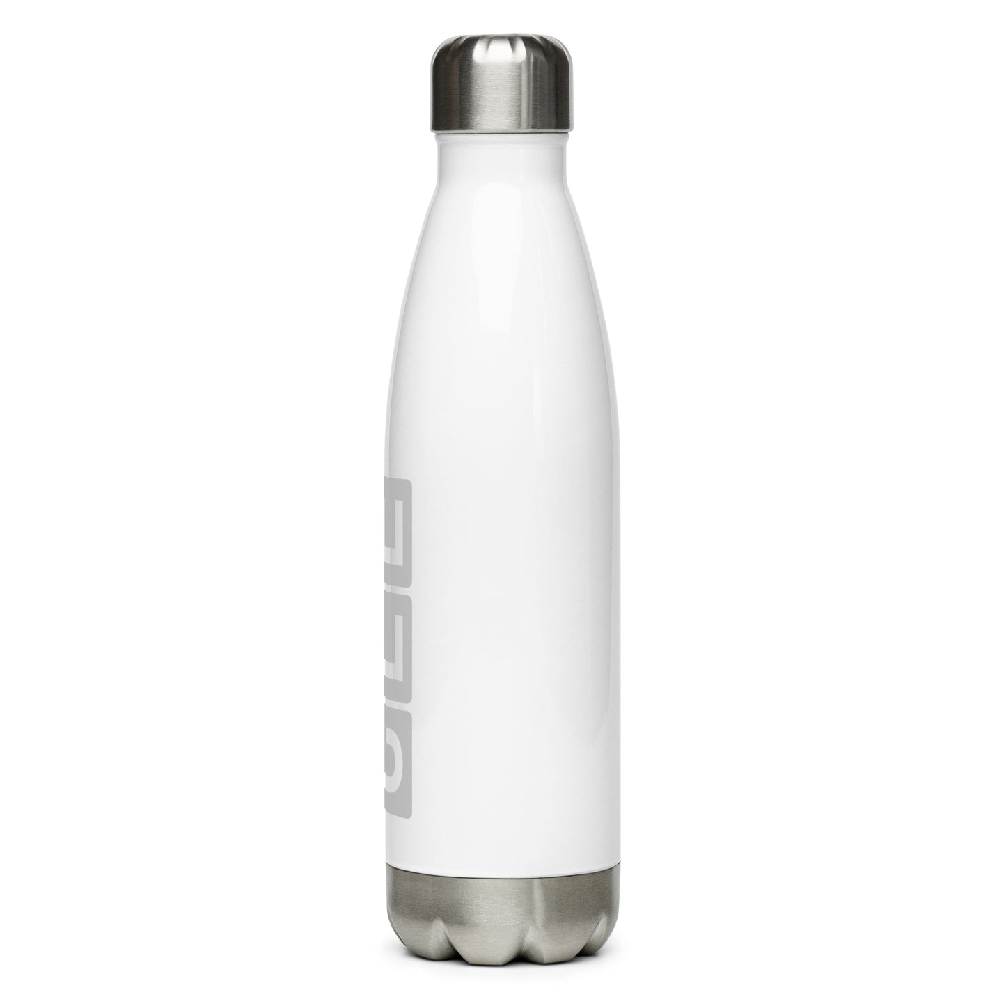 Aviation Avgeek Water Bottle - Grey • CLE Cleveland • YHM Designs - Image 08