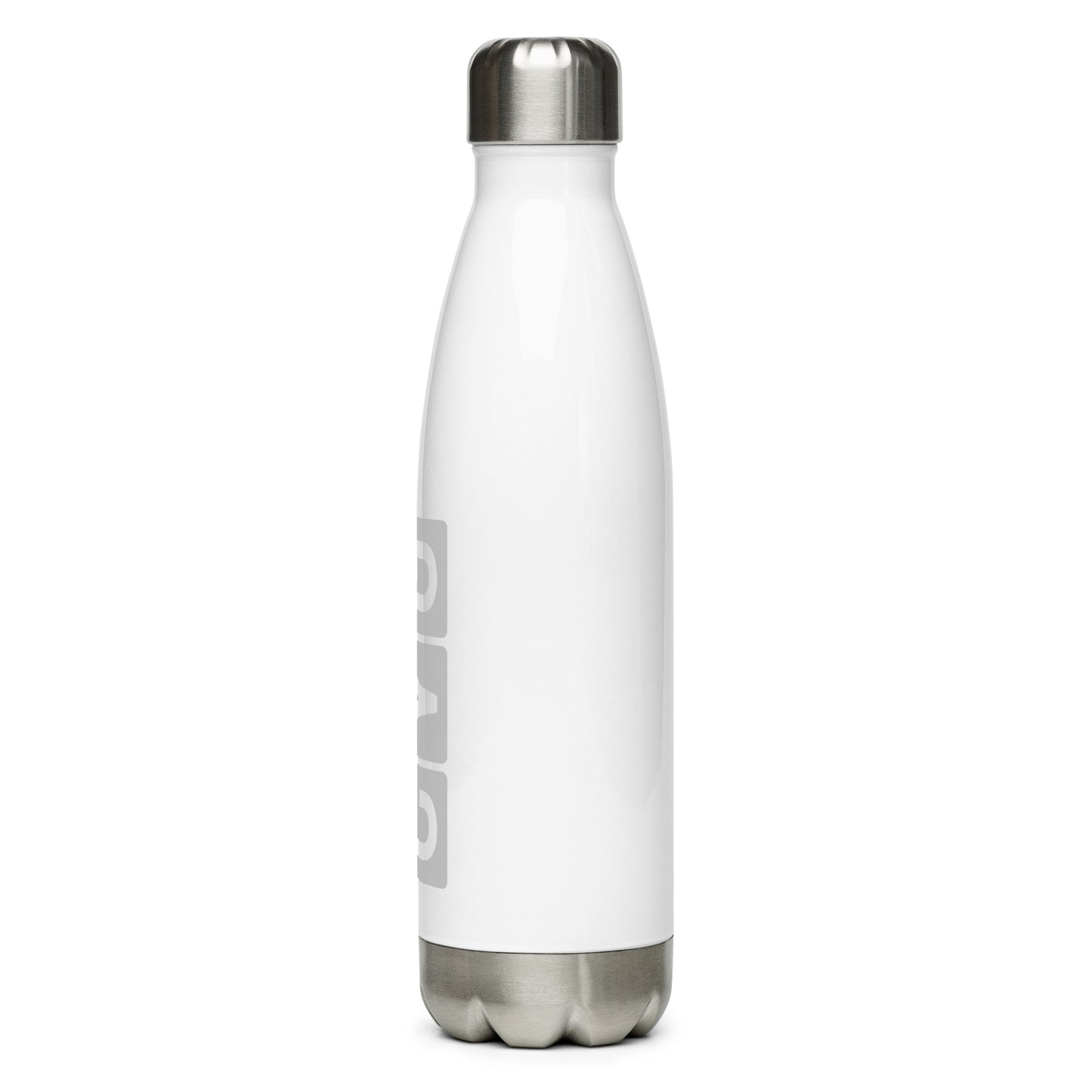 Split-Flap Water Bottle - Grey • CVG Cincinnati • YHM Designs - Image 08