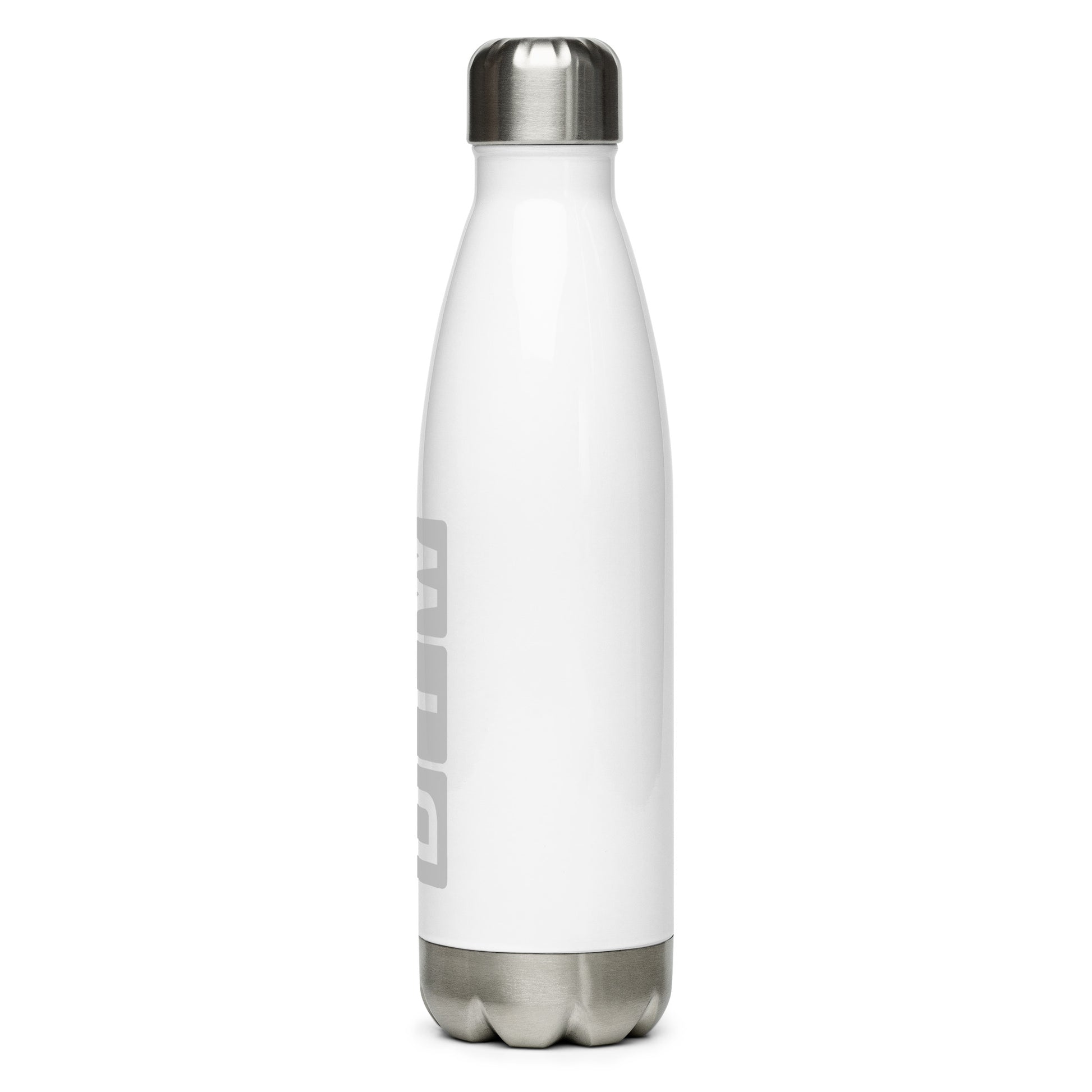 Aviation Avgeek Water Bottle - Grey • DTW Detroit • YHM Designs - Image 08