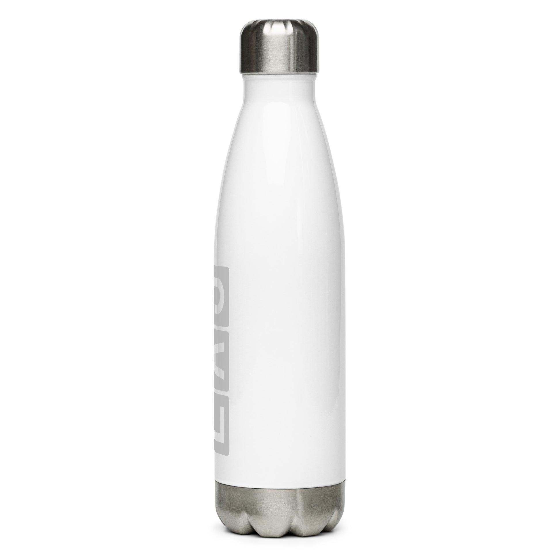 Split-Flap Water Bottle - Grey • LAS Las Vegas • YHM Designs - Image 08
