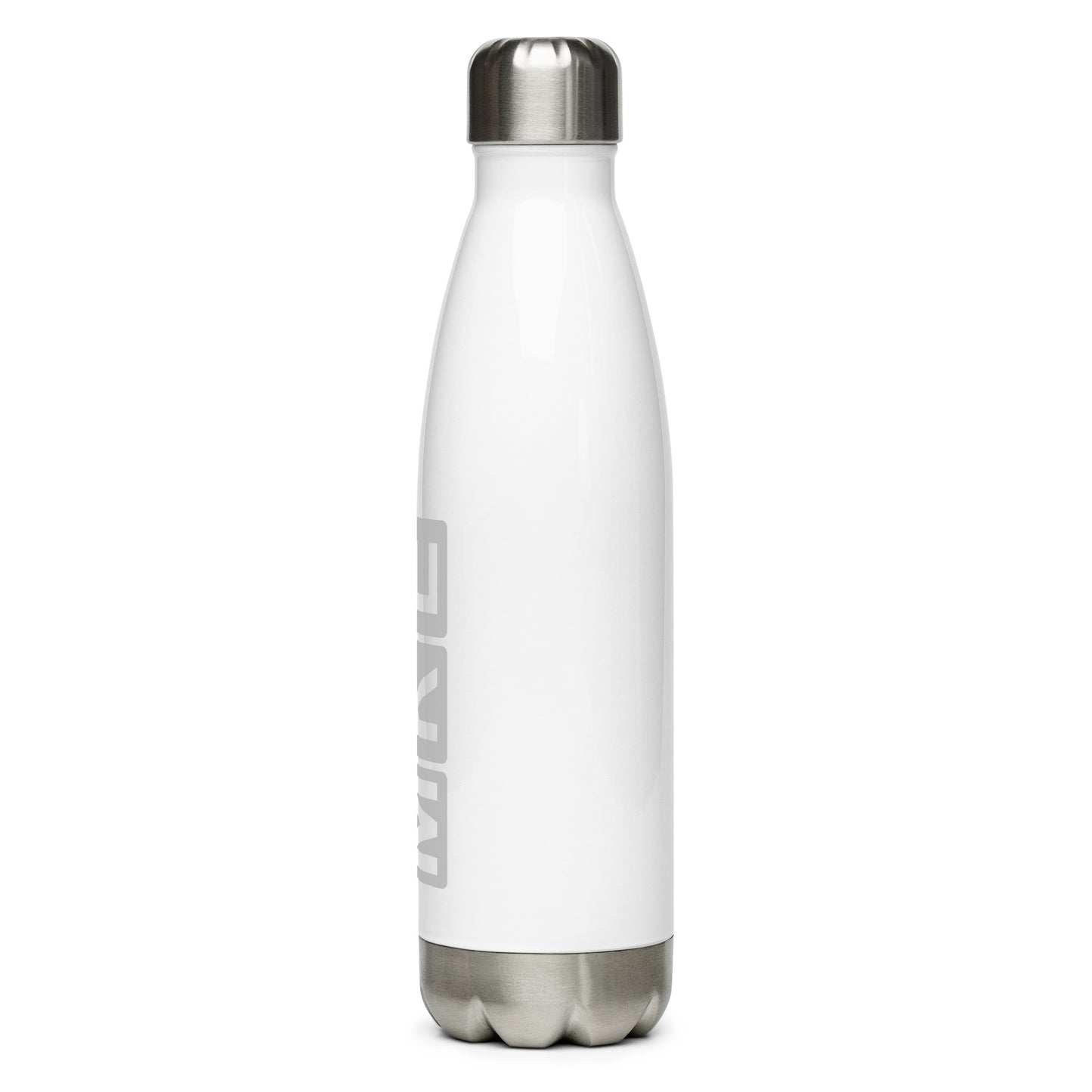 Aviation Avgeek Water Bottle - Grey • MKE Milwaukee • YHM Designs - Image 08