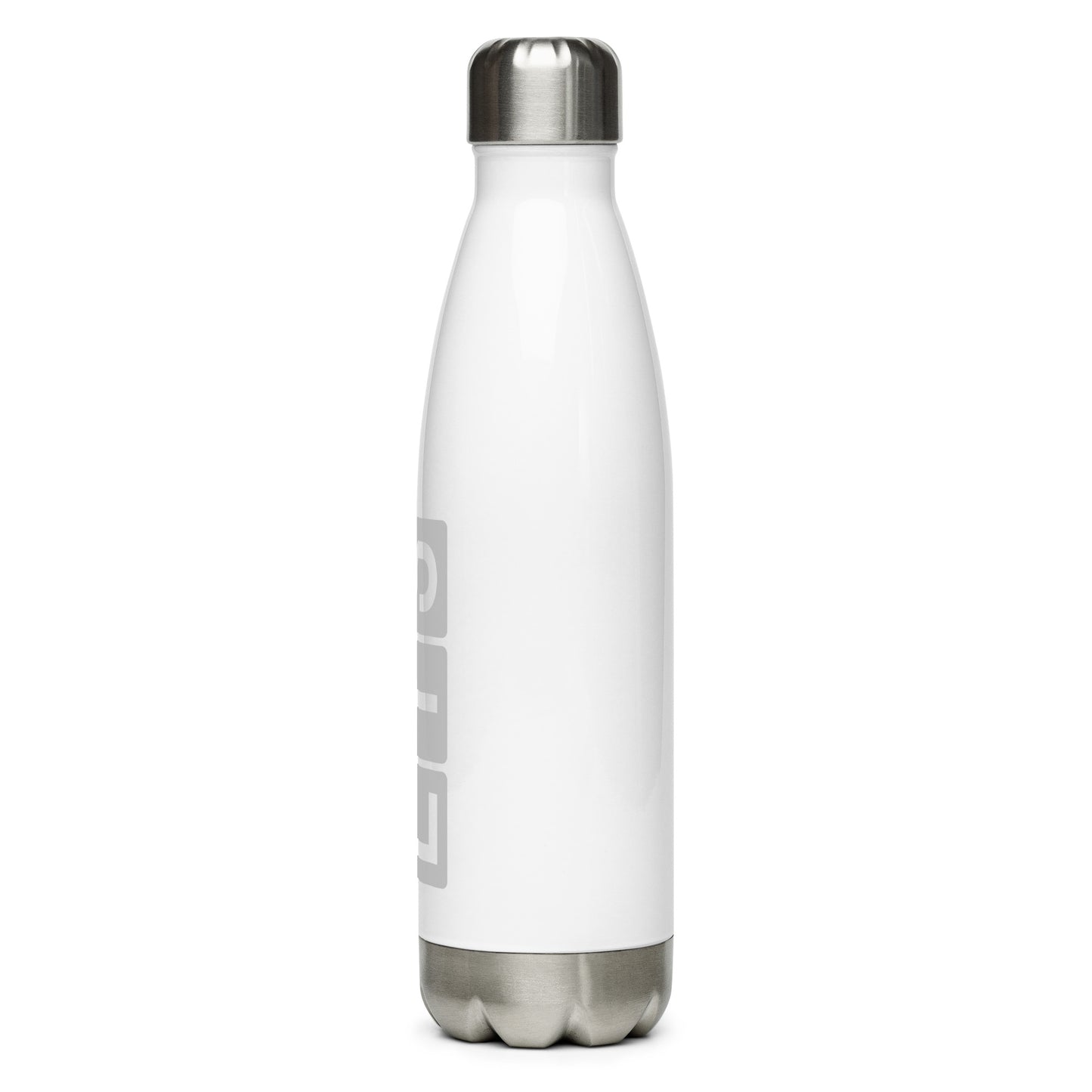 LIS Lisbon Water Bottle • Split-Flap Display Lettering in Grey • YHM Designs - Image 08