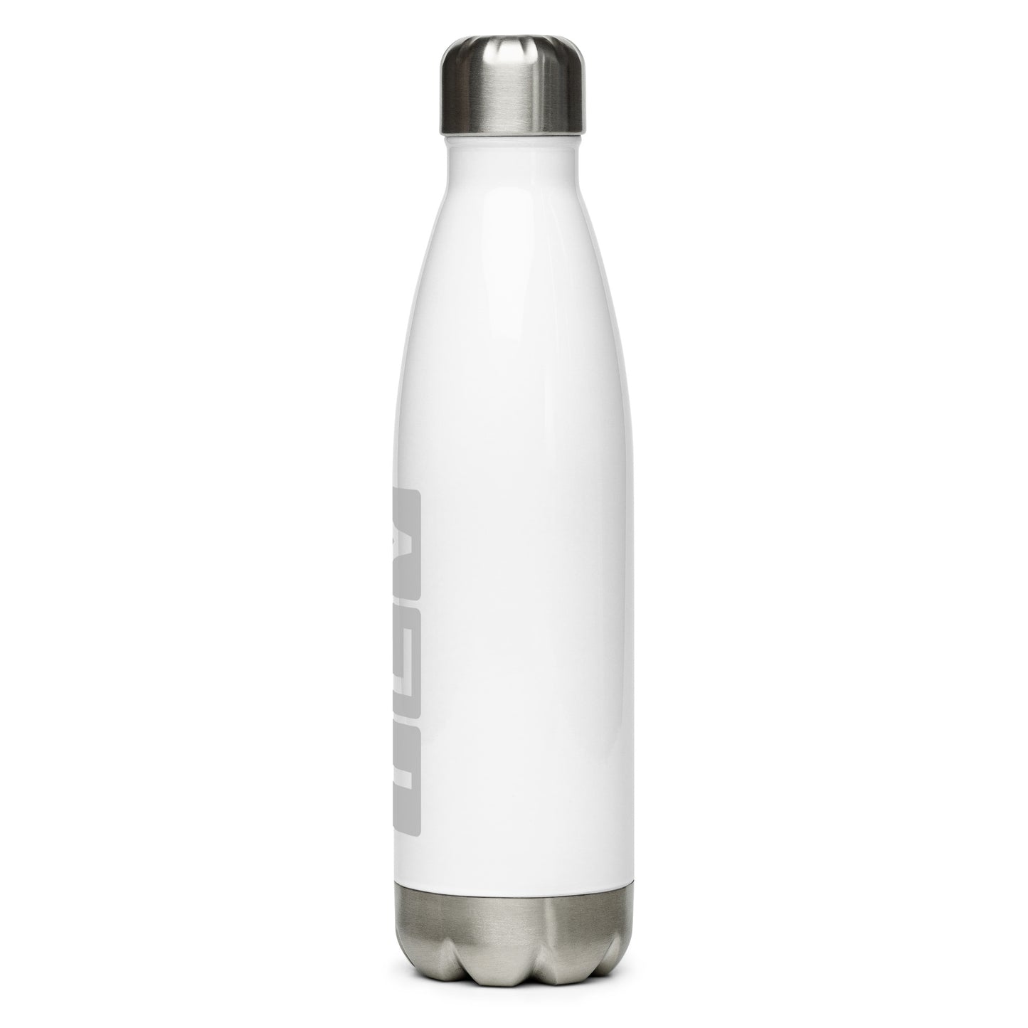 Aviation Avgeek Water Bottle - Grey • TLV Tel Aviv • YHM Designs - Image 08