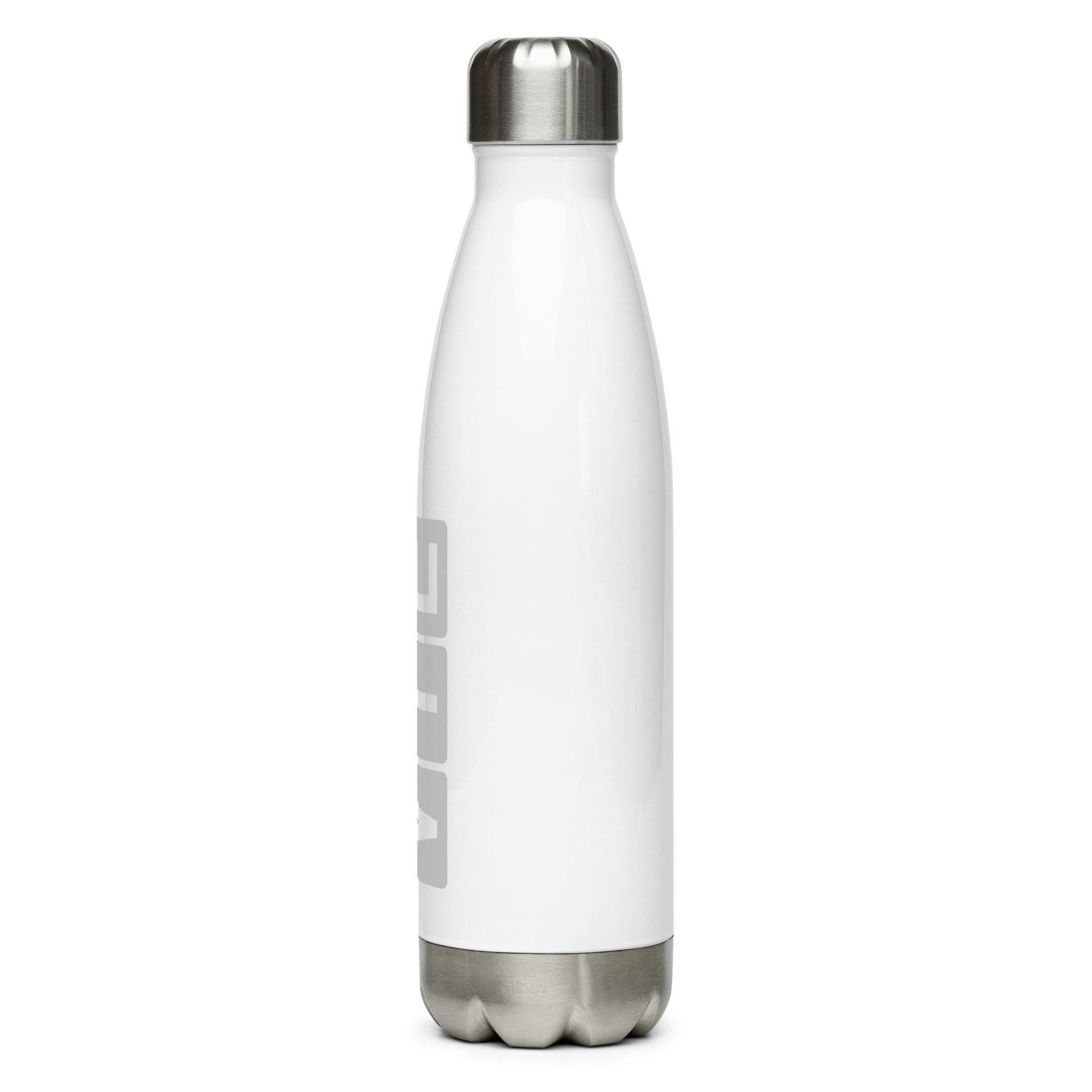 Aviation Avgeek Water Bottle - Grey • VIE Vienna • YHM Designs - Image 08