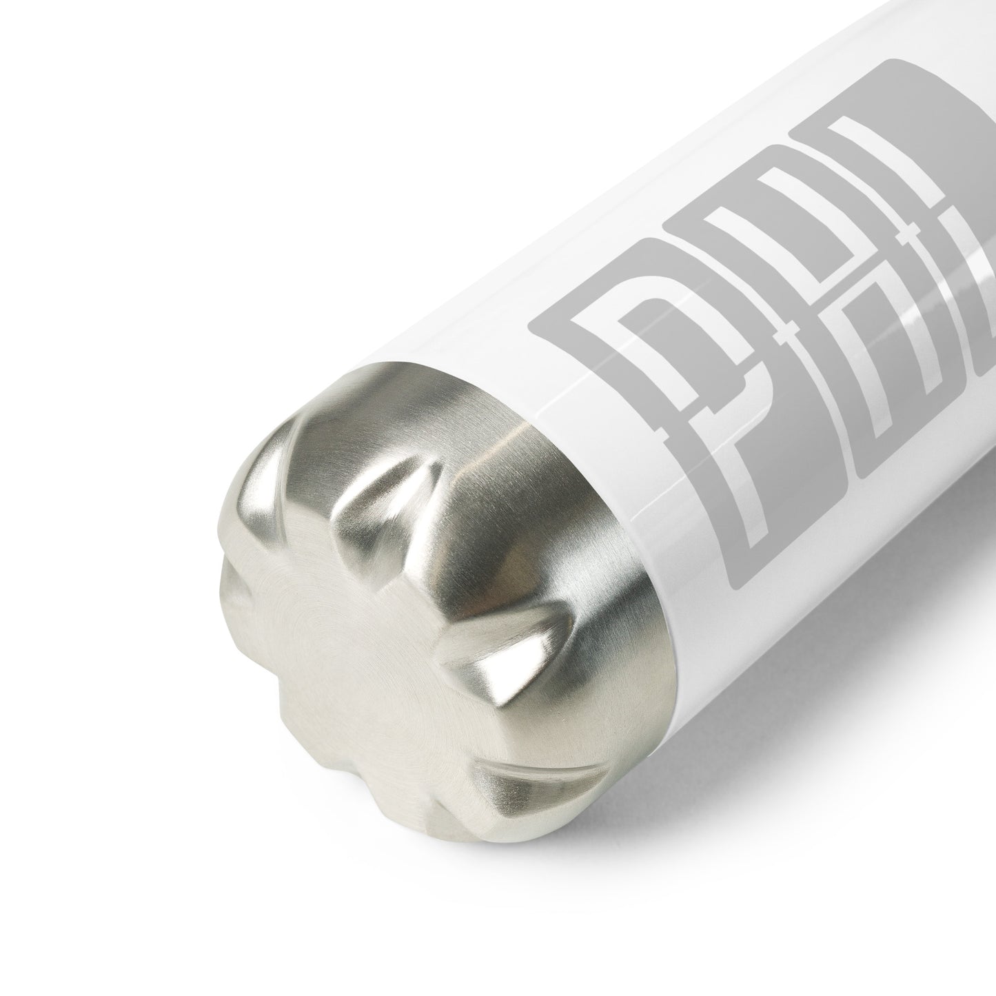 PHL Philadelphia Water Bottle • Split-Flap Display Lettering in Grey • YHM Designs - Image 04