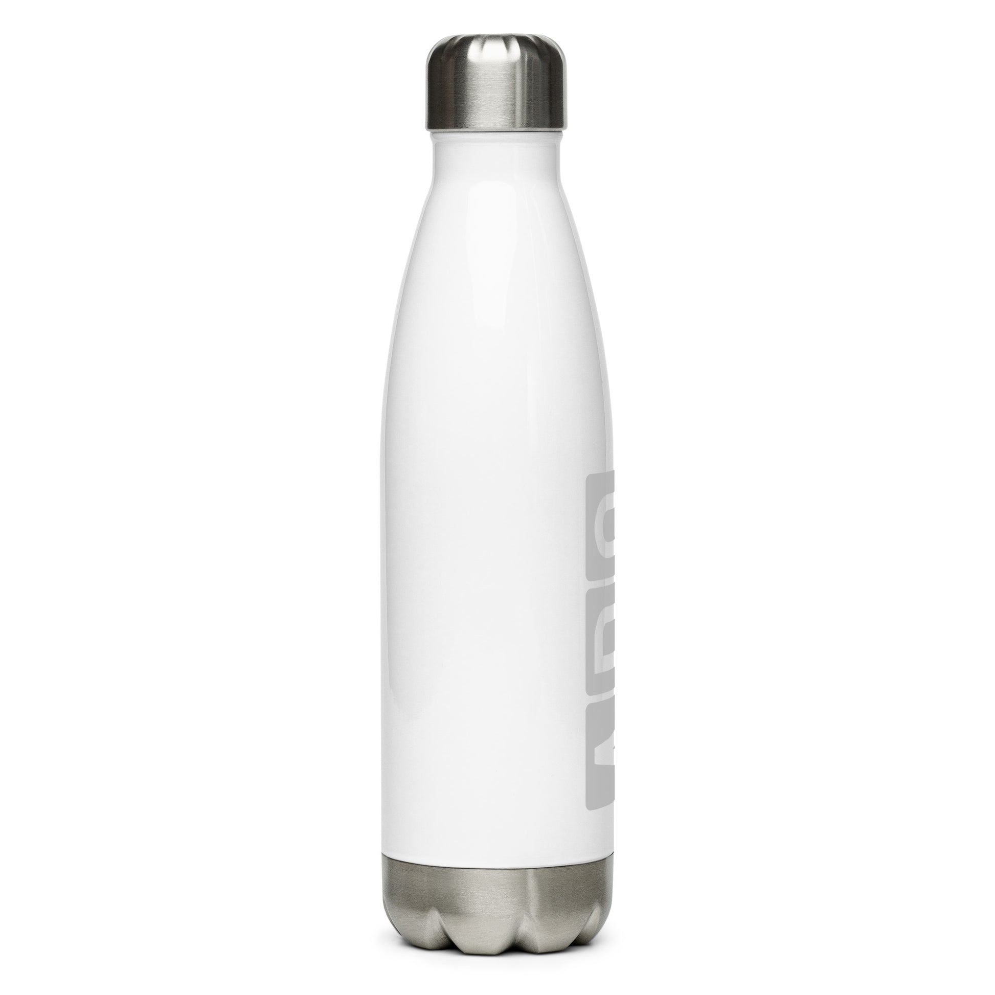 Split-Flap Water Bottle - Grey • ABQ Albuquerque • YHM Designs - Image 07