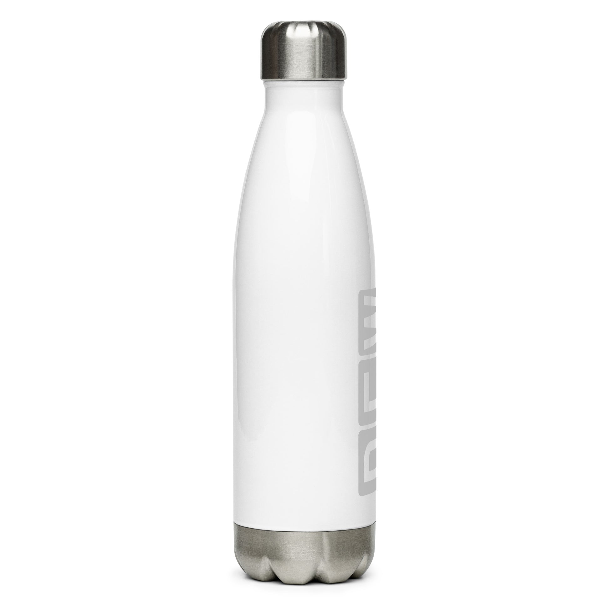 Split-Flap Water Bottle - Grey • DFW Dallas • YHM Designs - Image 07