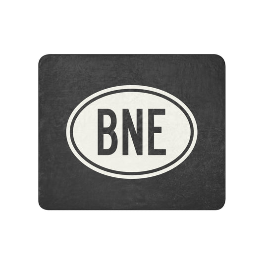Oval Car Sticker Sherpa Blanket • BNE Brisbane • YHM Designs - Image 01