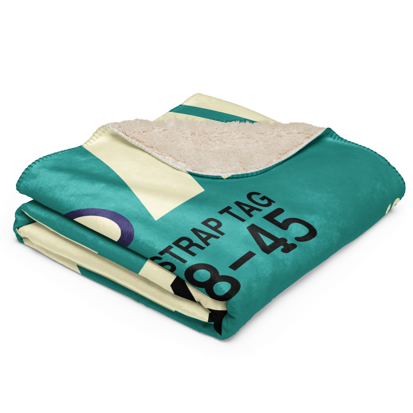 Travel Gift Sherpa Blanket • AKL Auckland • YHM Designs - Image 03