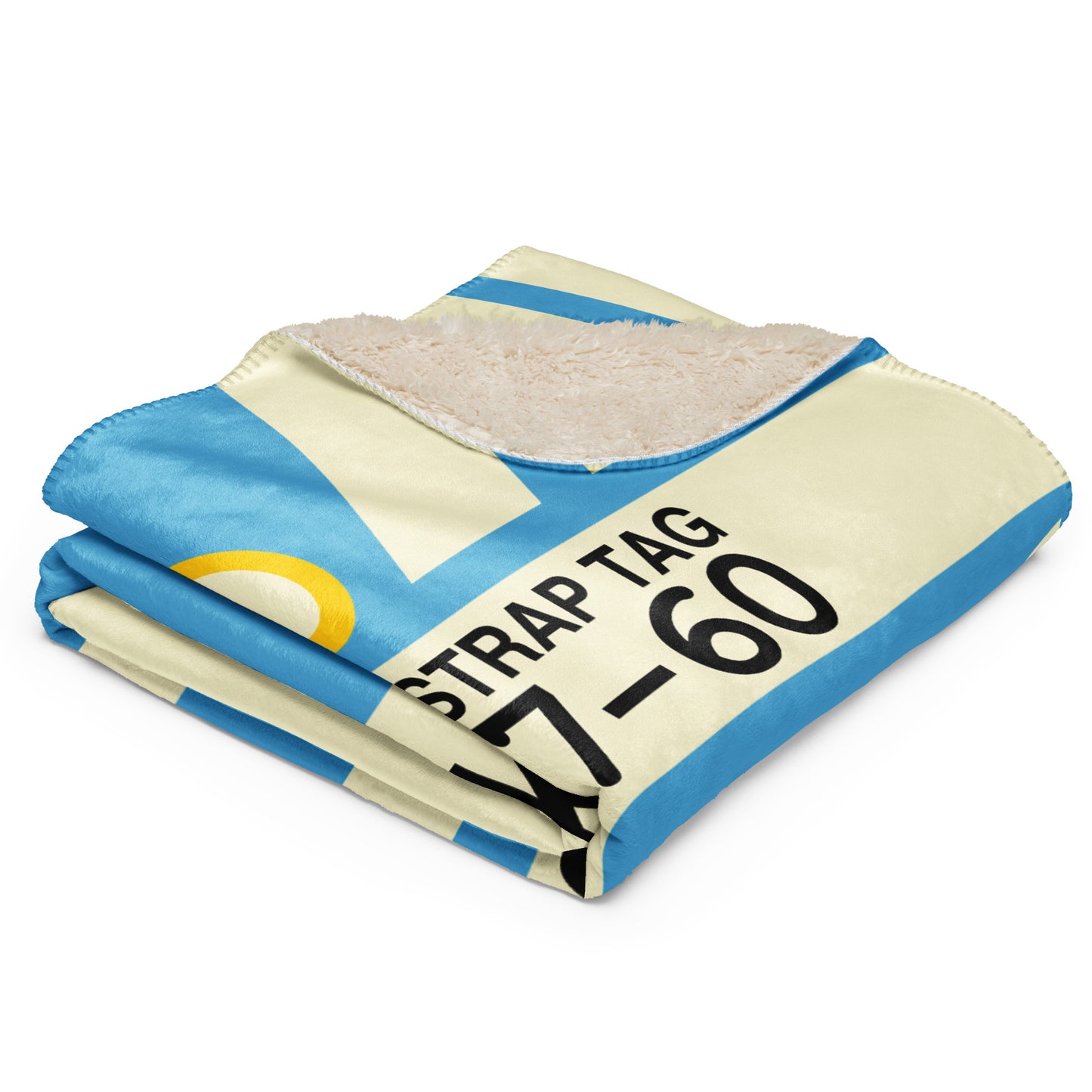 Travel Gift Sherpa Blanket • ARN Stockholm • YHM Designs - Image 03