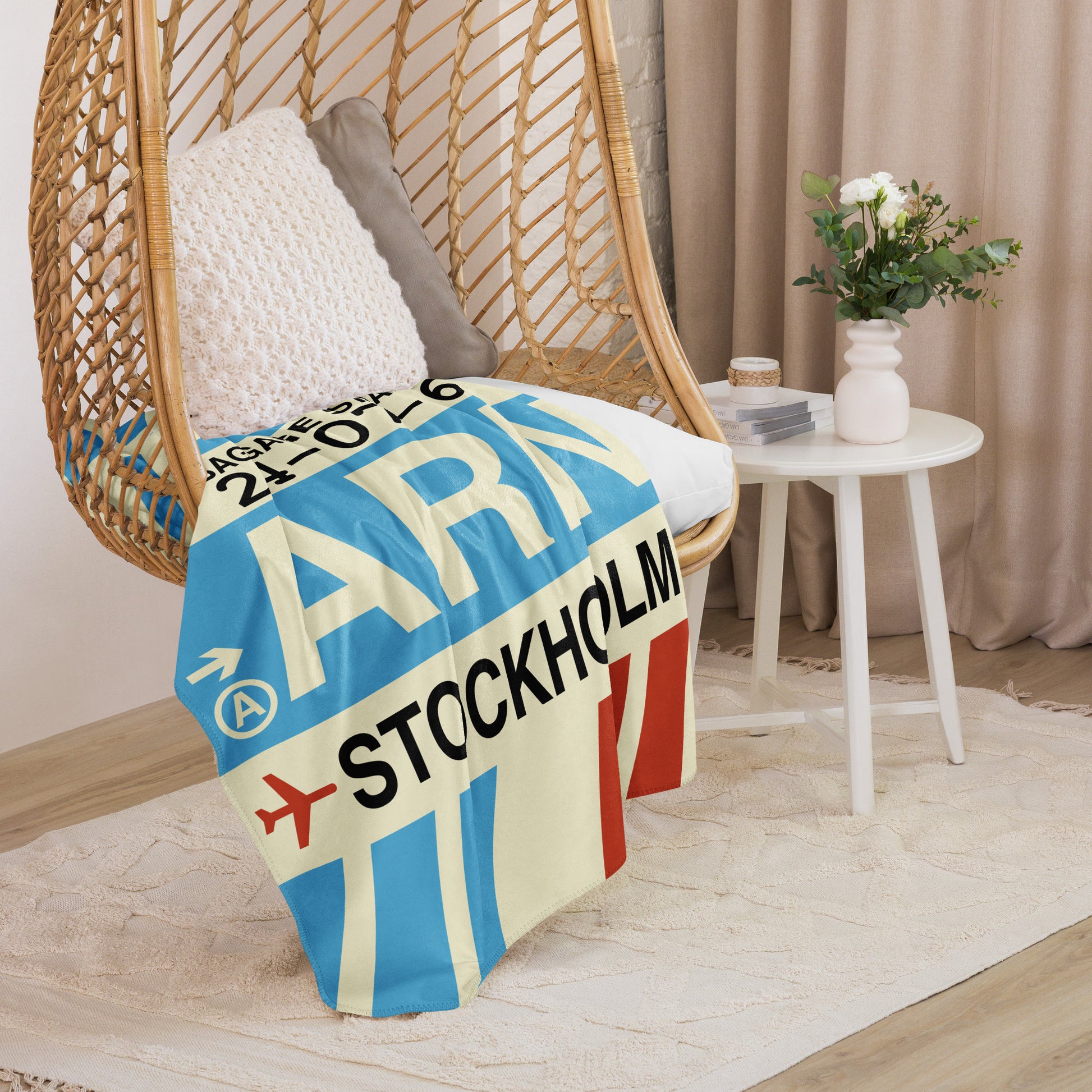 Travel Gift Sherpa Blanket • ARN Stockholm • YHM Designs - Image 07