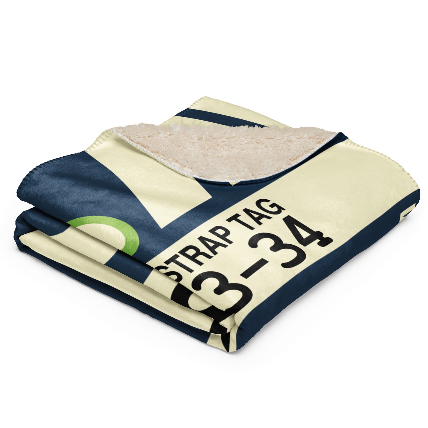 Travel Gift Sherpa Blanket • AUS Austin • YHM Designs - Image 03