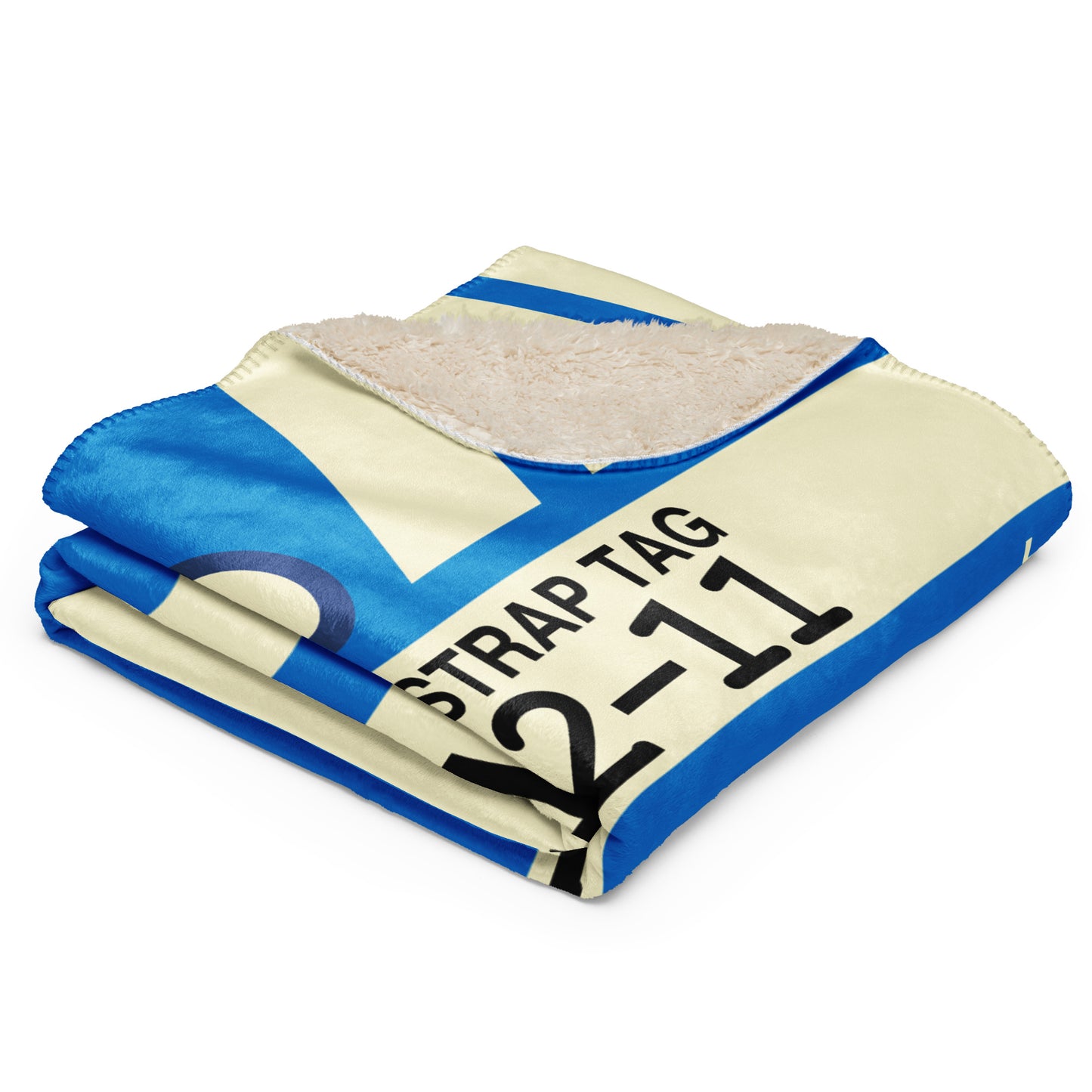 Travel Gift Sherpa Blanket • BUD Budapest • YHM Designs - Image 03
