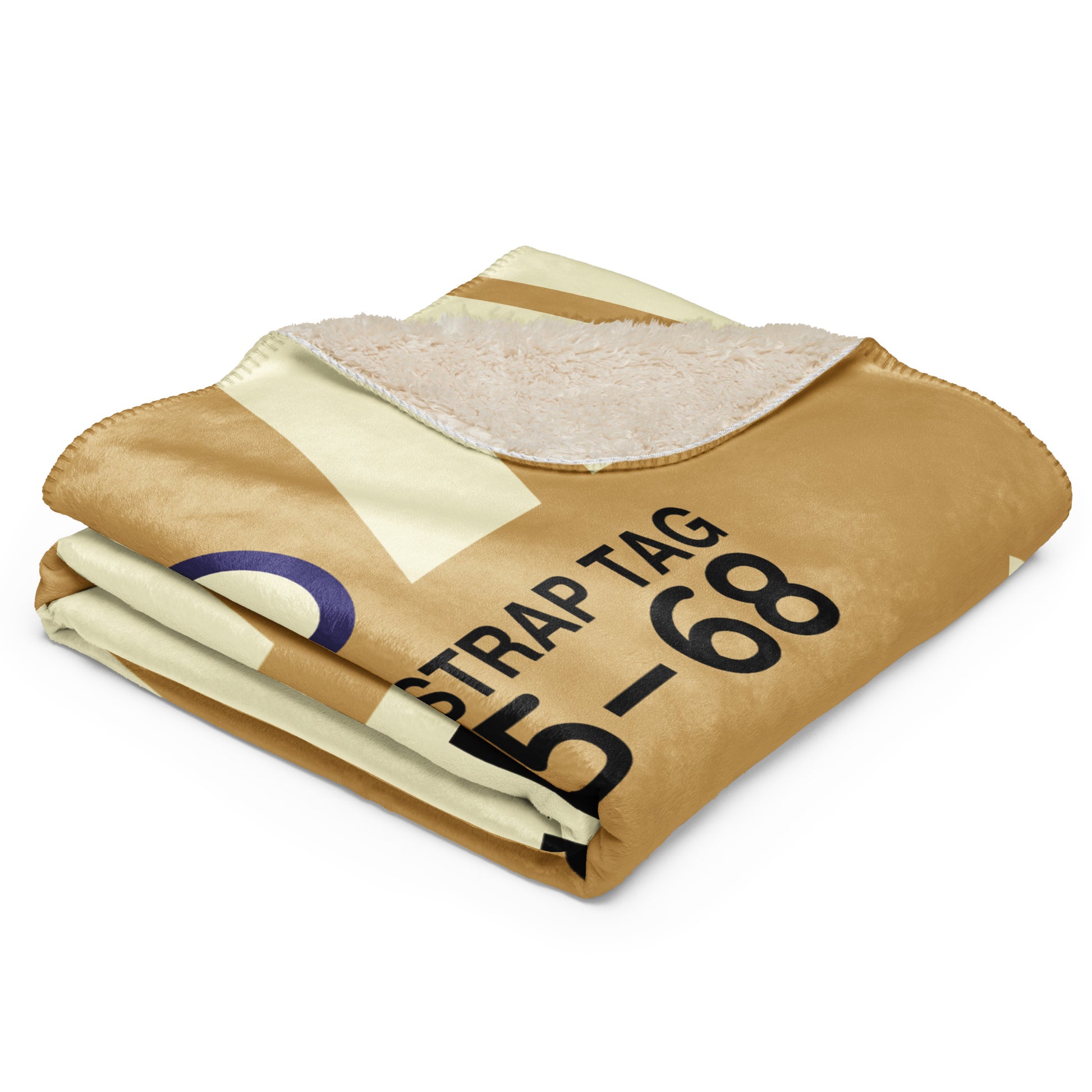 Travel Gift Sherpa Blanket • CAI Cairo Souvenir • YHM Designs - Image 03