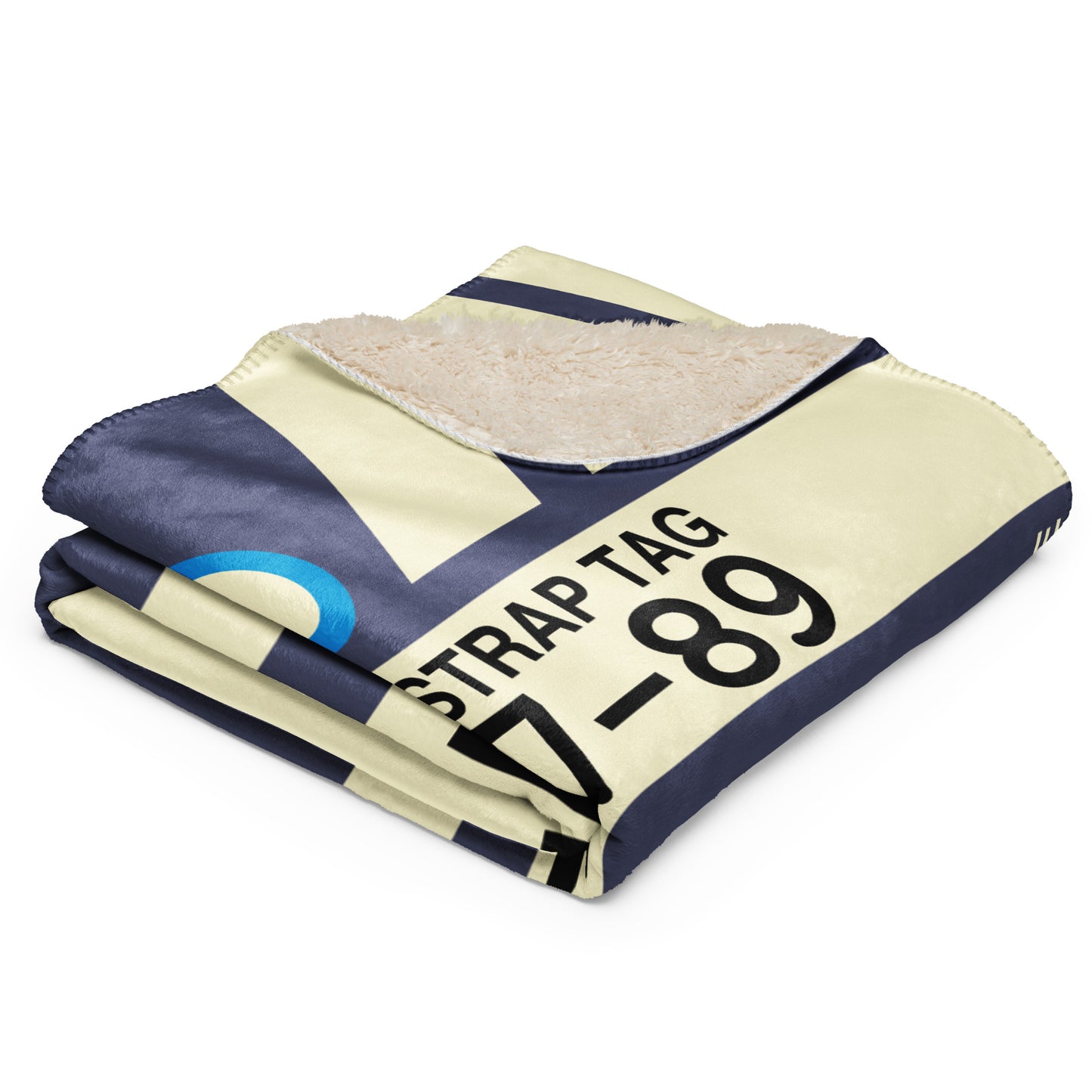 Travel Gift Sherpa Blanket • CDG Paris • YHM Designs - Image 03
