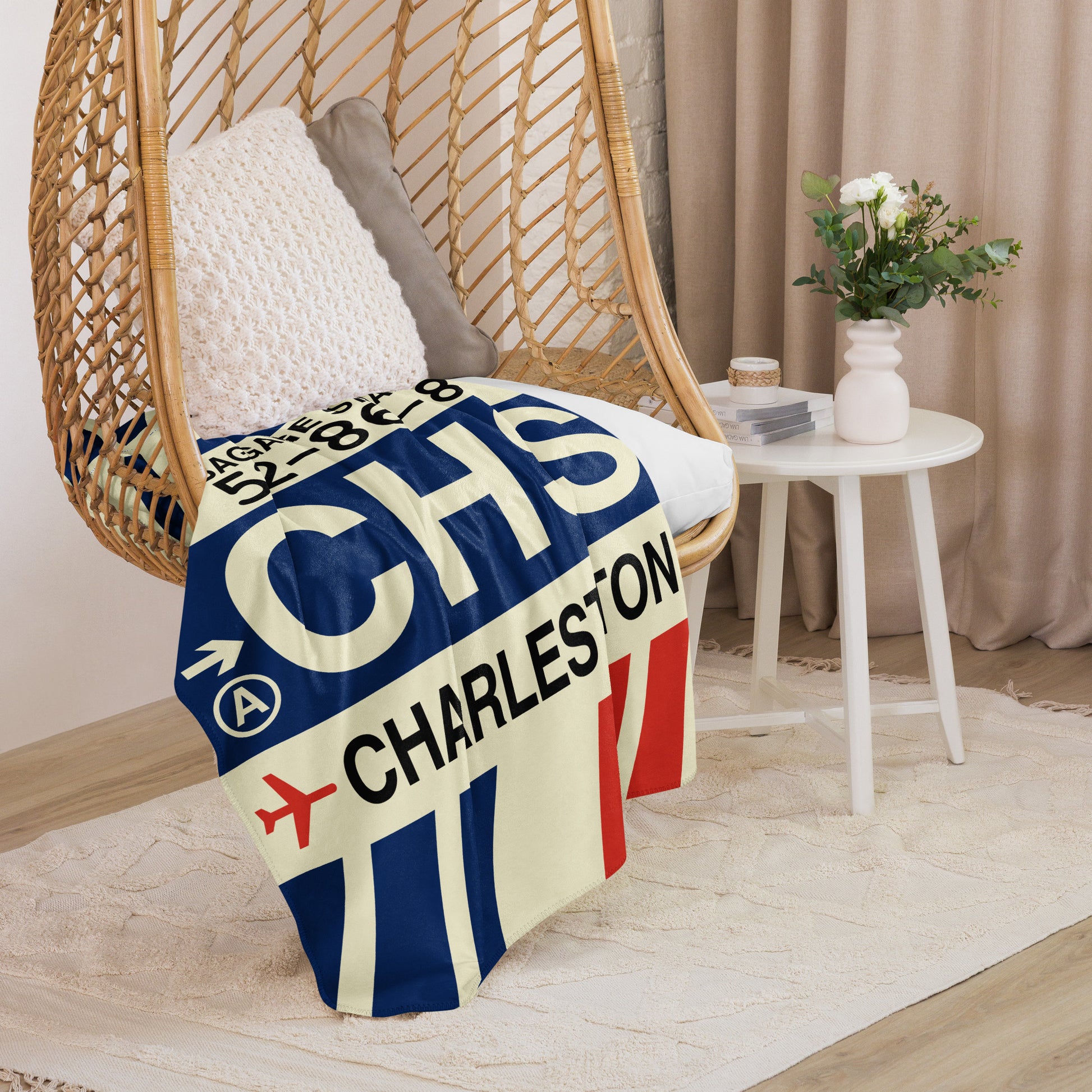 Travel Gift Sherpa Blanket • CHS Charleston • YHM Designs - Image 07