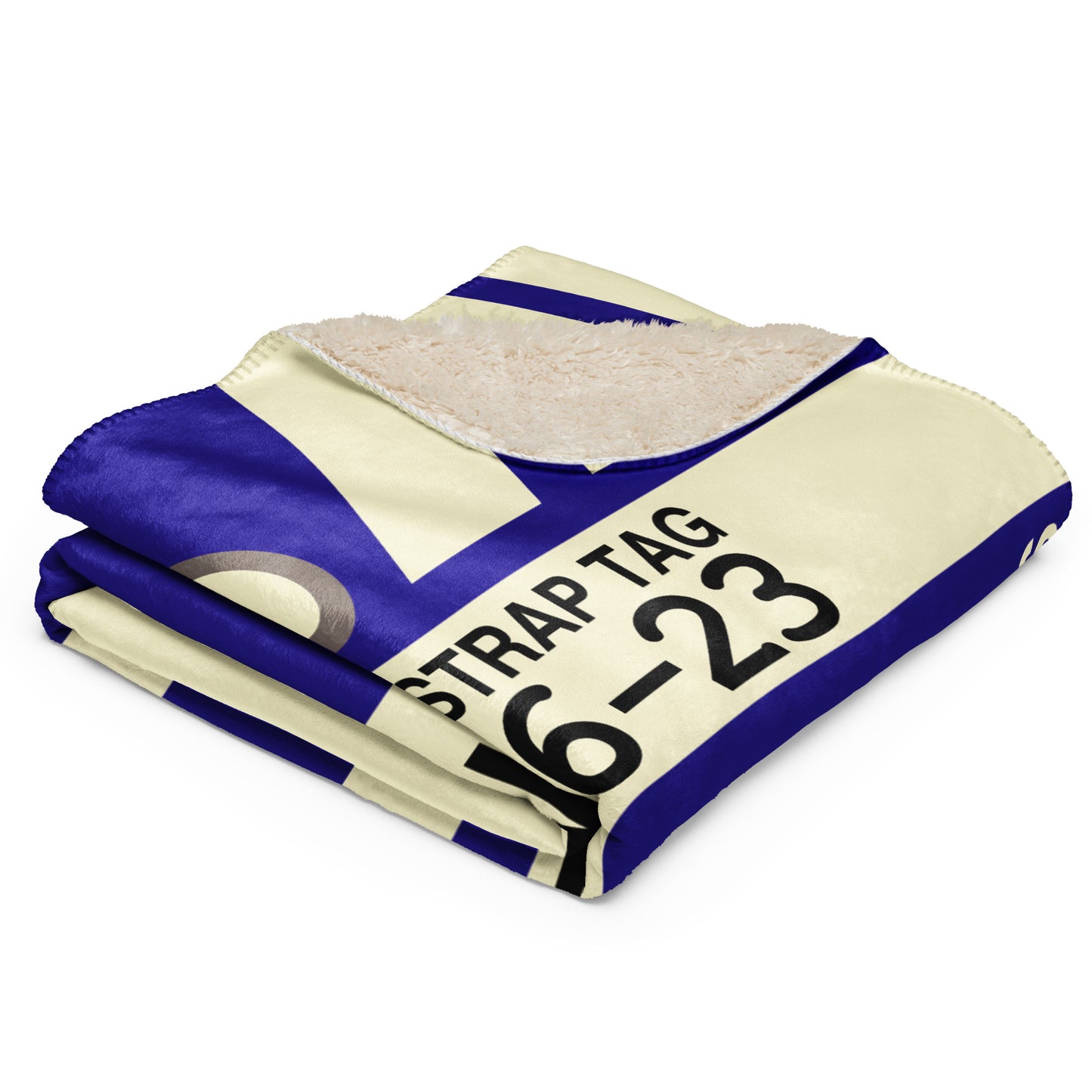 Travel Gift Sherpa Blanket • CPH Copenhagen • YHM Designs - Image 03