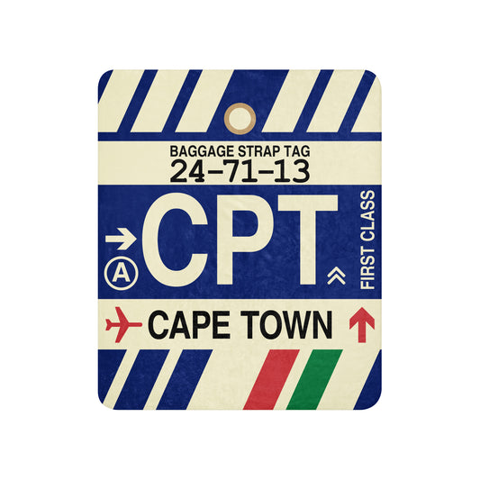 Travel Gift Sherpa Blanket • CPT Cape Town Souvenir • YHM Designs - Image 01