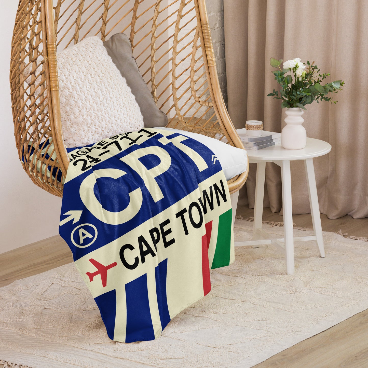 Travel Gift Sherpa Blanket • CPT Cape Town • YHM Designs - Image 07