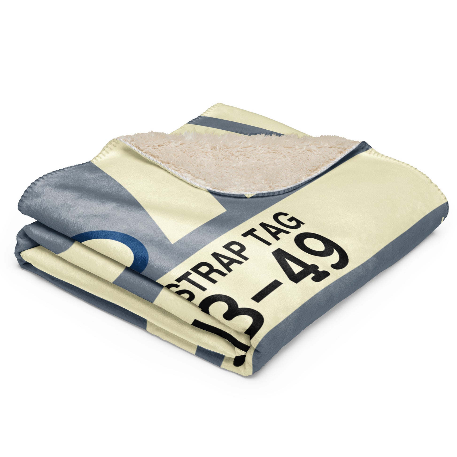 Travel Gift Sherpa Blanket • DCA Washington • YHM Designs - Image 03