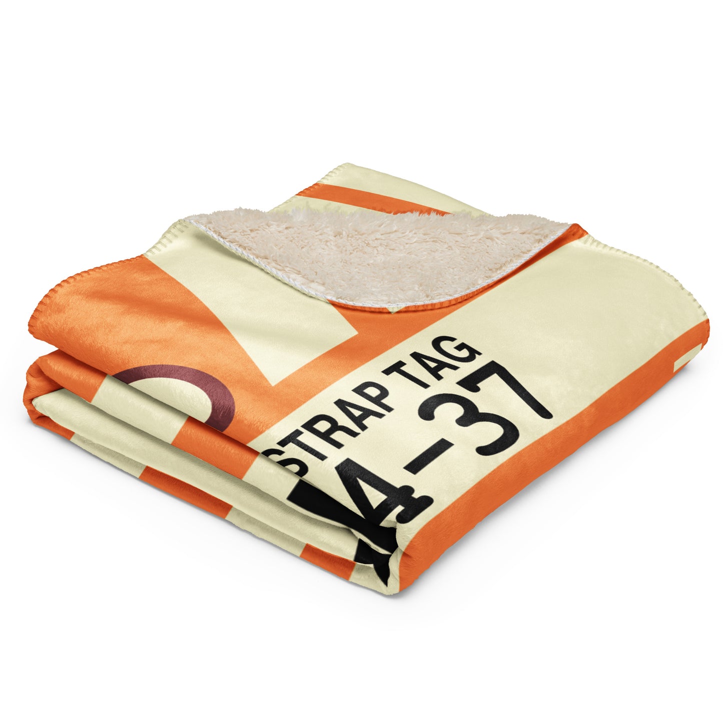 Travel Gift Sherpa Blanket • DEN Denver • YHM Designs - Image 03