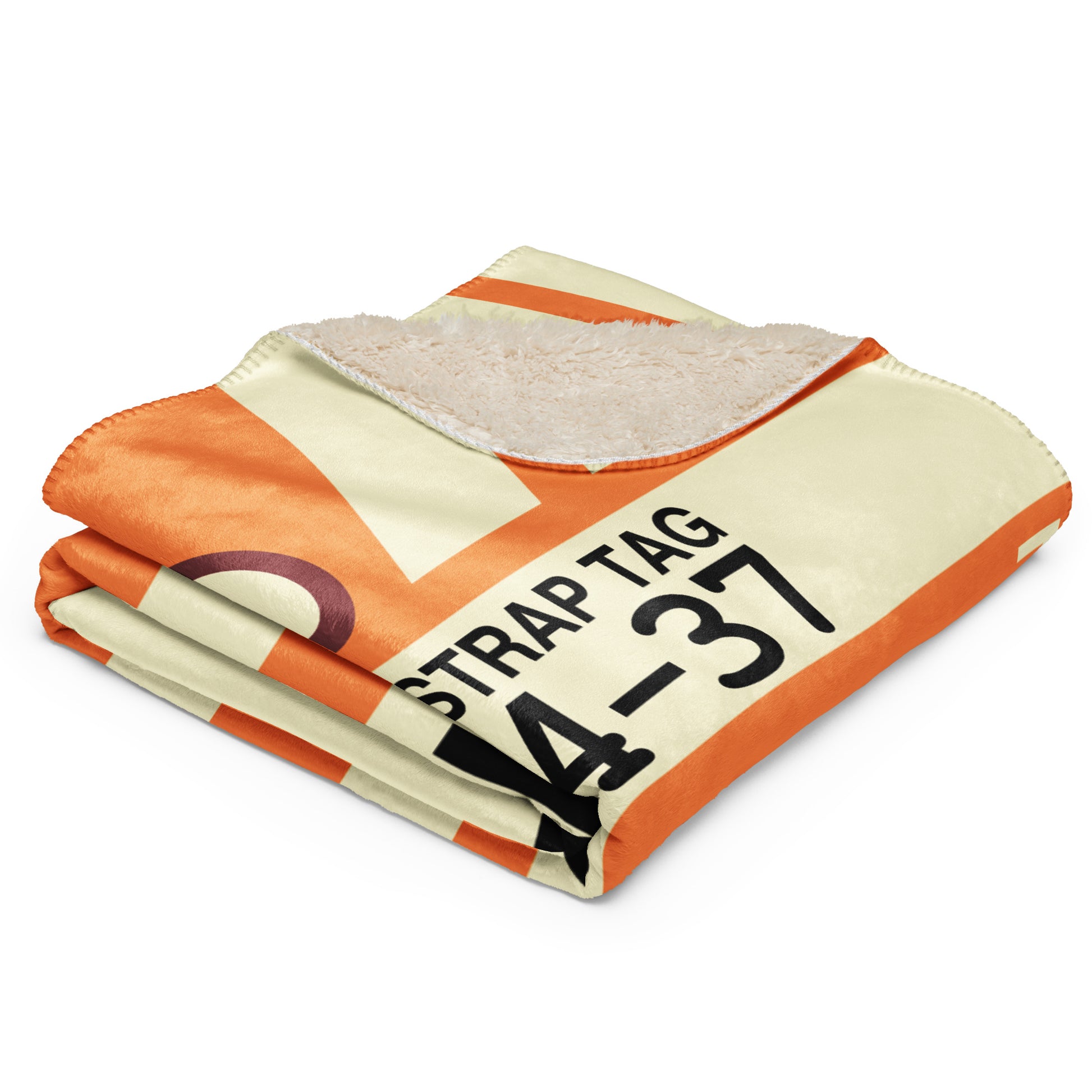 Travel Gift Sherpa Blanket • DEN Denver • YHM Designs - Image 03