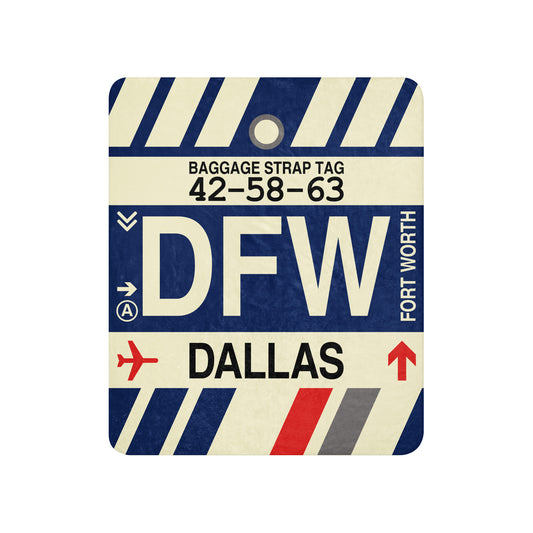 Travel Gift Sherpa Blanket • DFW Dallas • YHM Designs - Image 01
