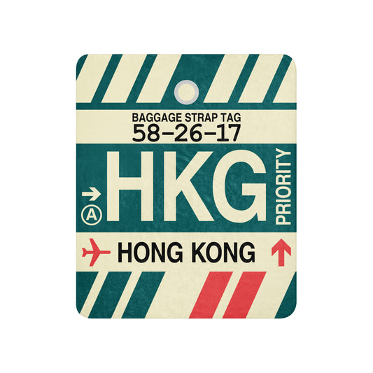 Travel Gift Sherpa Blanket • HKG Hong Kong • YHM Designs - Image 01