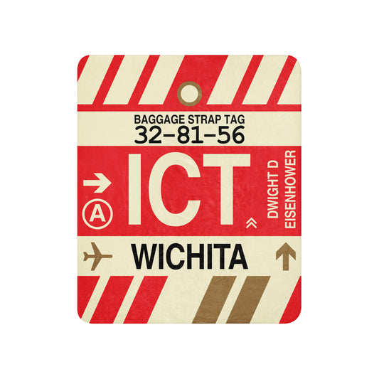 Travel Gift Sherpa Blanket • ICT Wichita • YHM Designs - Image 01