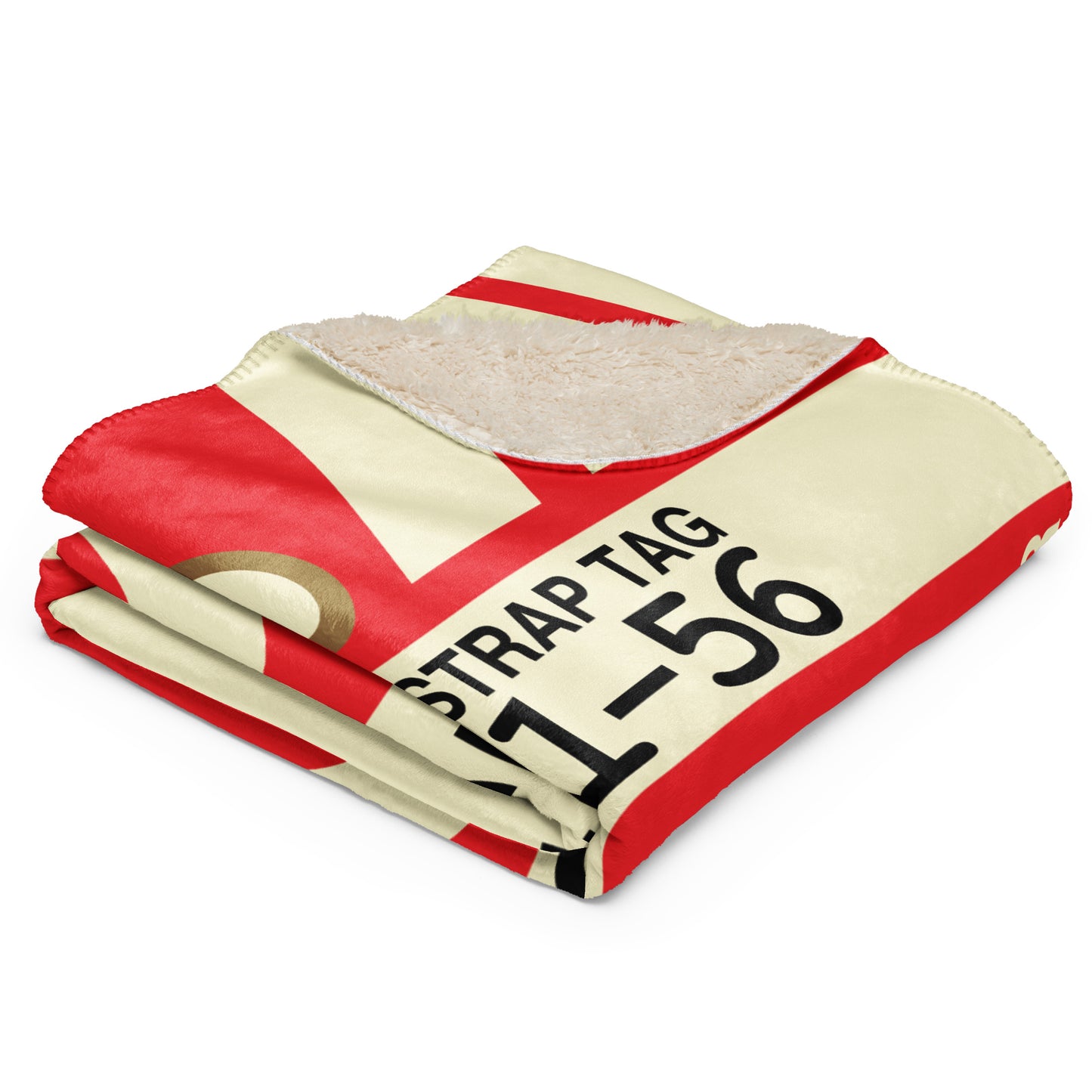 Travel Gift Sherpa Blanket • ICT Wichita • YHM Designs - Image 03