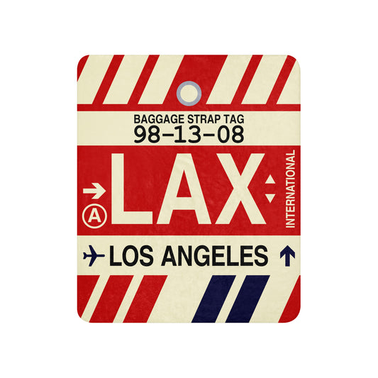 Travel Gift Sherpa Blanket • LAX Los Angeles • YHM Designs - Image 01