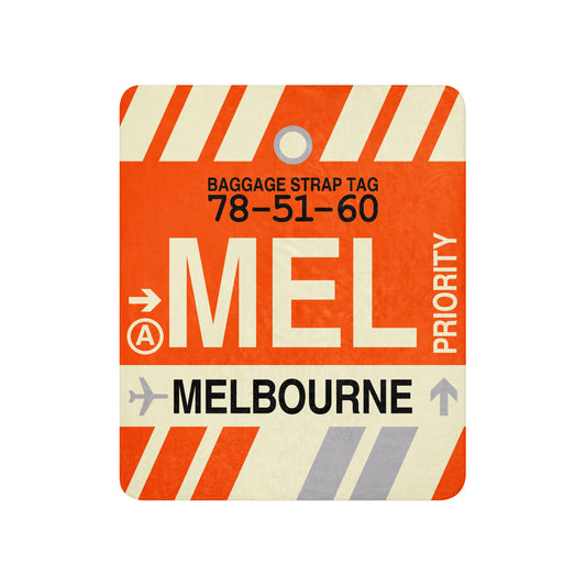 Travel Gift Sherpa Blanket • MEL Melbourne • YHM Designs - Image 01