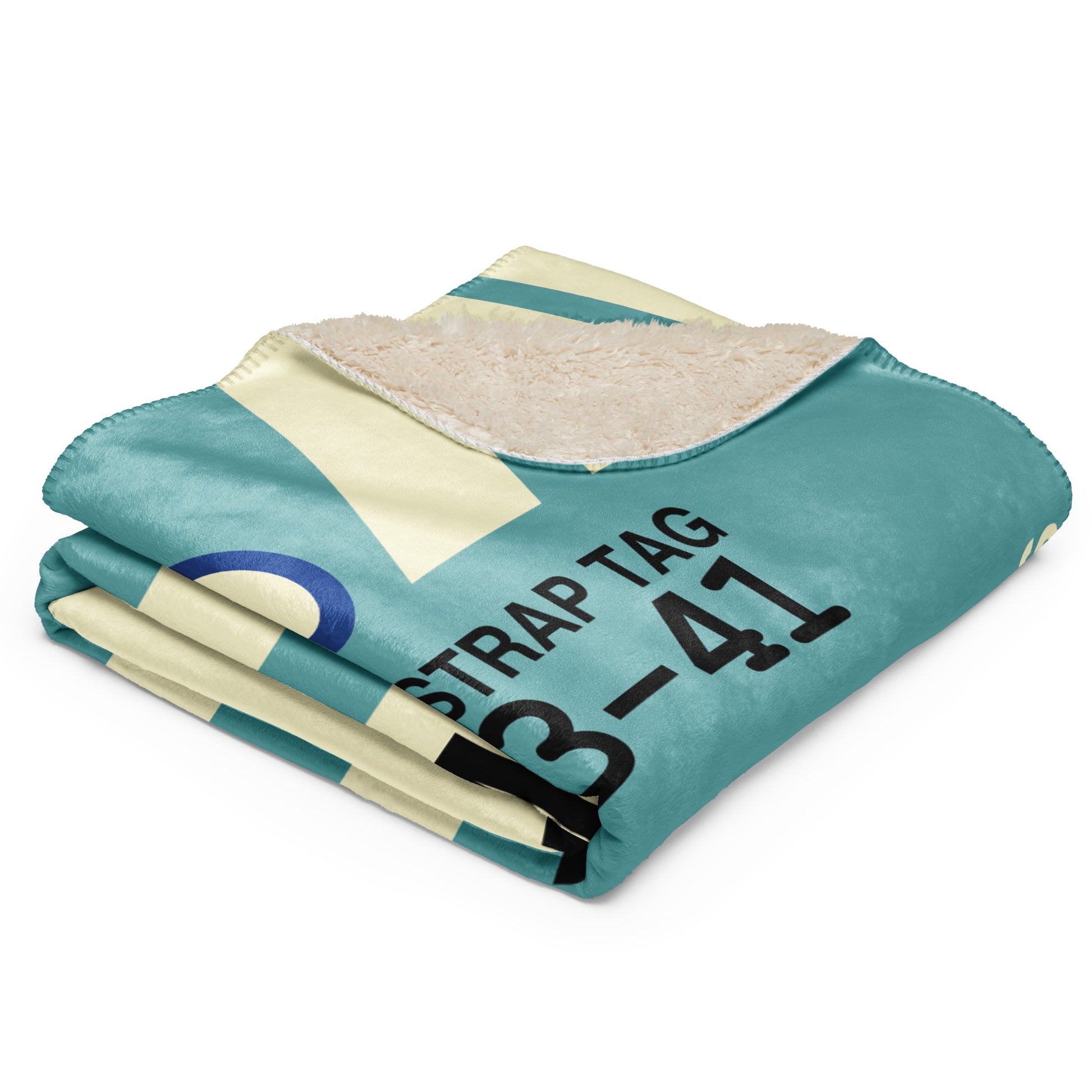 Travel Gift Sherpa Blanket • MEM Memphis • YHM Designs - Image 03