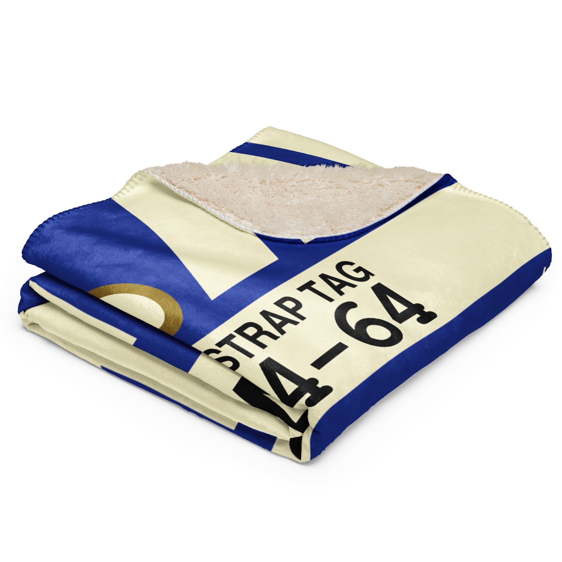Travel Gift Sherpa Blanket • MKE Milwaukee • YHM Designs - Image 03
